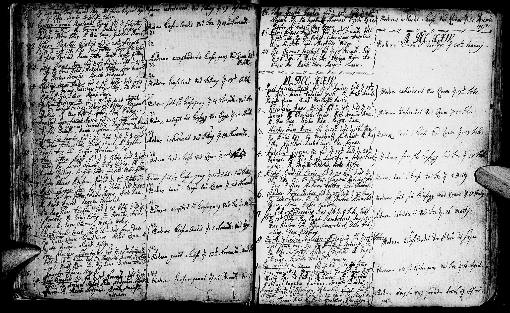 Ministerialprotokoller, klokkerbøker og fødselsregistre - Nord-Trøndelag, SAT/A-1458/746/L0439: Parish register (official) no. 746A01, 1688-1759, p. 40b