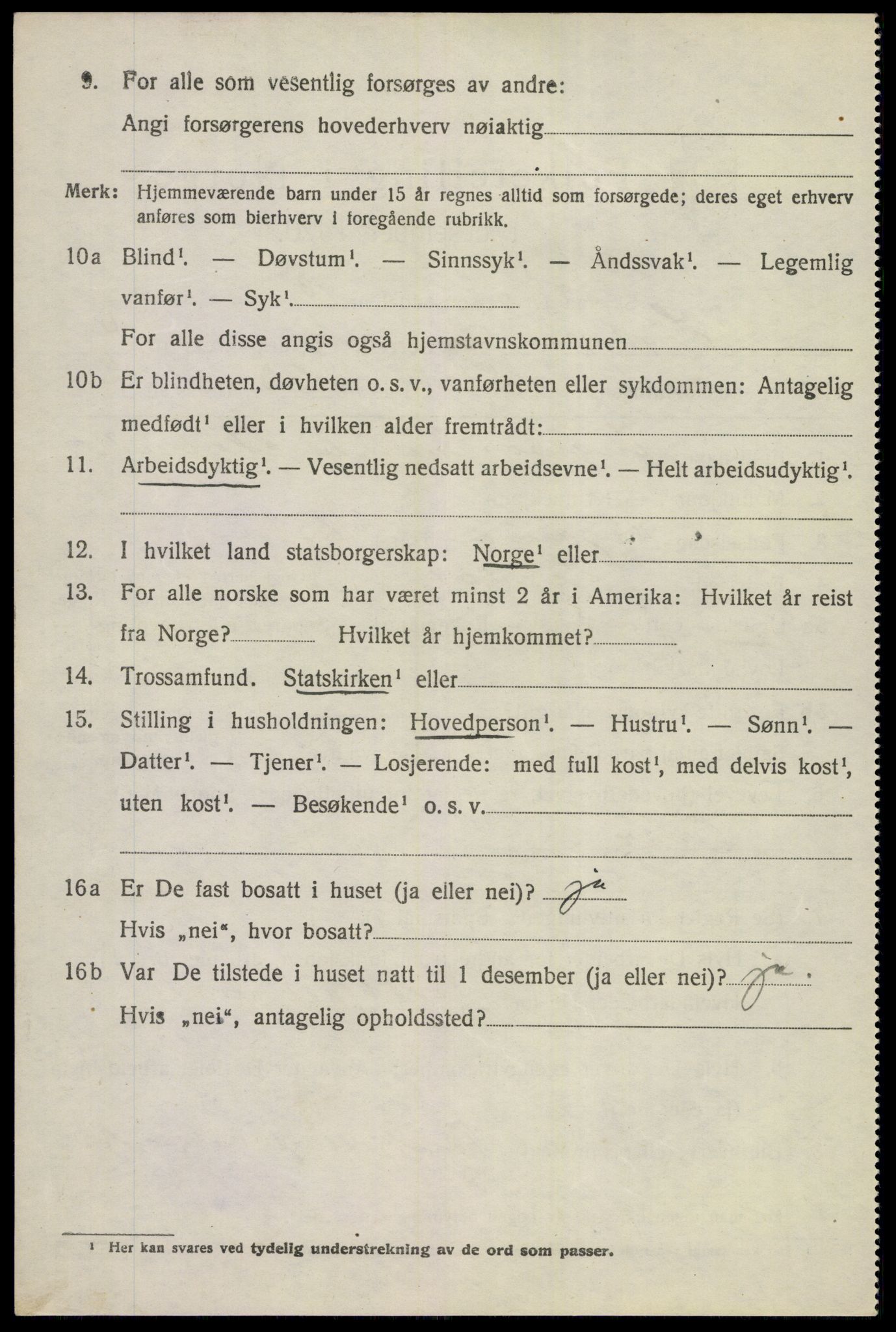 SAKO, 1920 census for Sigdal, 1920, p. 3785