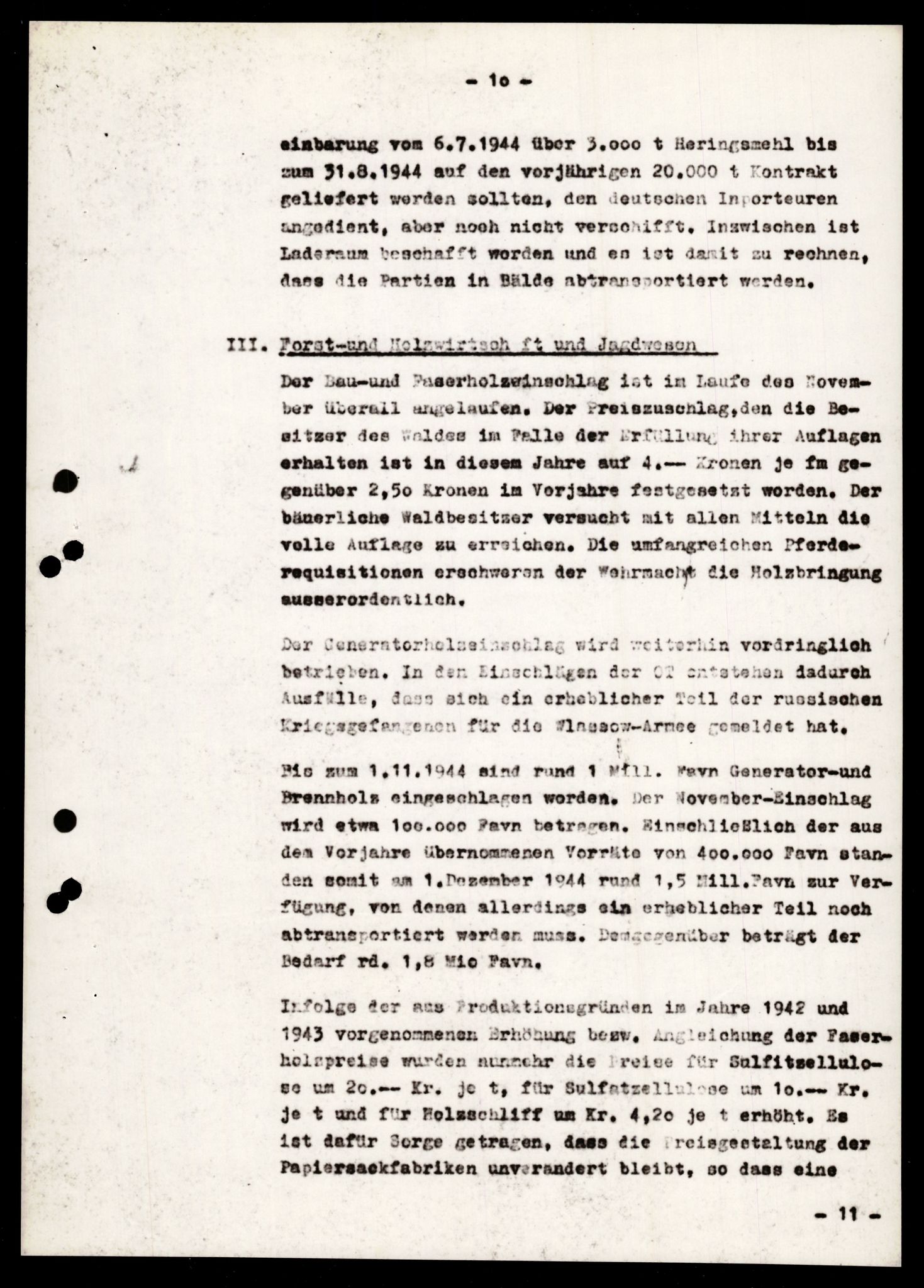 Forsvarets Overkommando. 2 kontor. Arkiv 11.4. Spredte tyske arkivsaker, AV/RA-RAFA-7031/D/Dar/Darb/L0011: Reichskommissariat - Hauptabteilung Volkswirtschaft, 1941-1944, p. 709