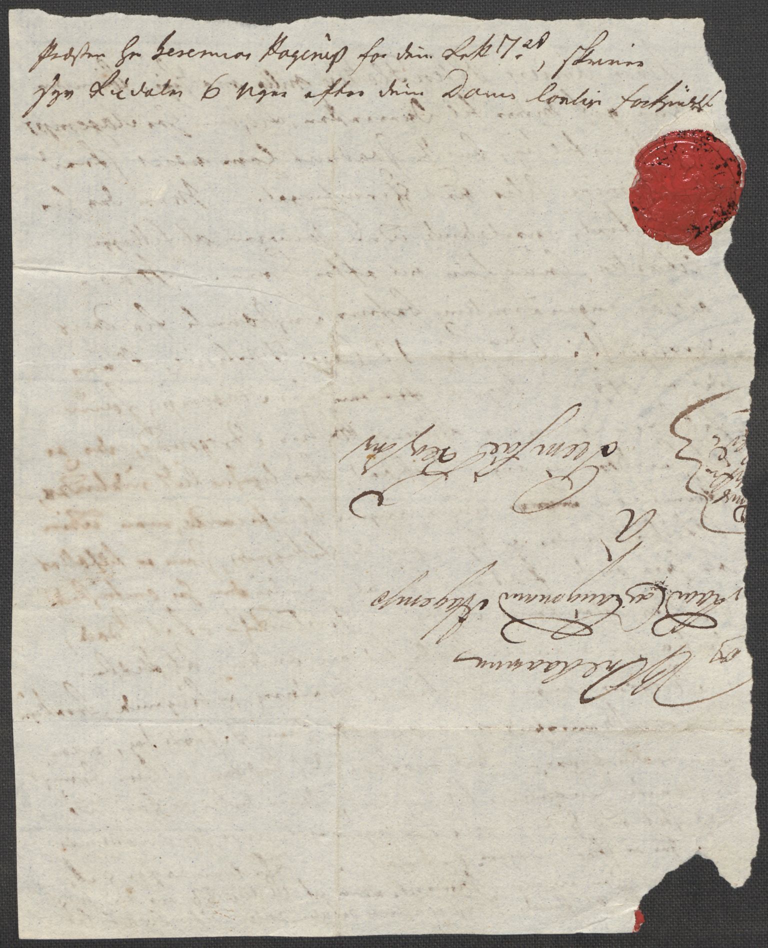 Riksarkivets diplomsamling, AV/RA-EA-5965/F15/L0026: Prestearkiv - Telemark, 1575-1838, p. 9