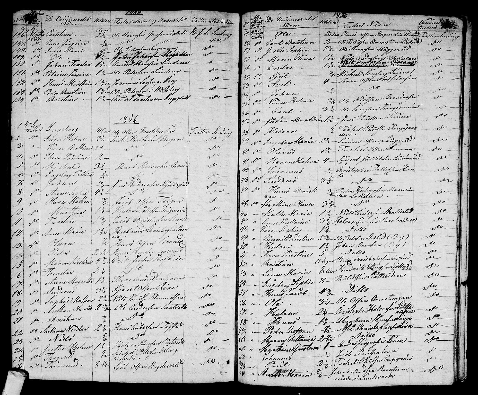 Sandsvær kirkebøker, AV/SAKO-A-244/G/Ga/L0004: Parish register (copy) no. I 4, 1840-1856, p. 355