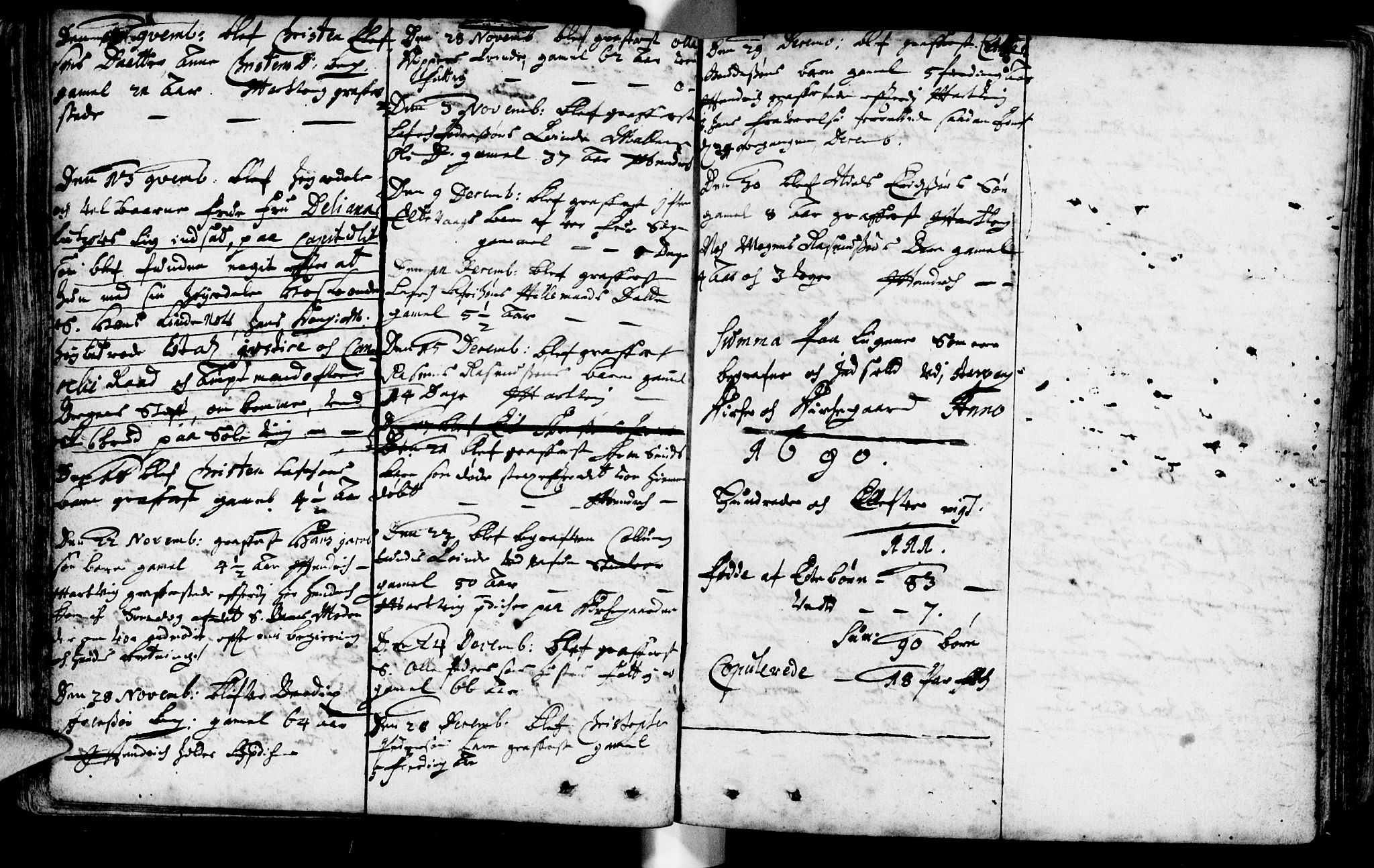 Domkirken sokneprestkontor, AV/SAST-A-101812/001/30/30BA/L0001: Parish register (official) no. A 1 /1, 1688-1727