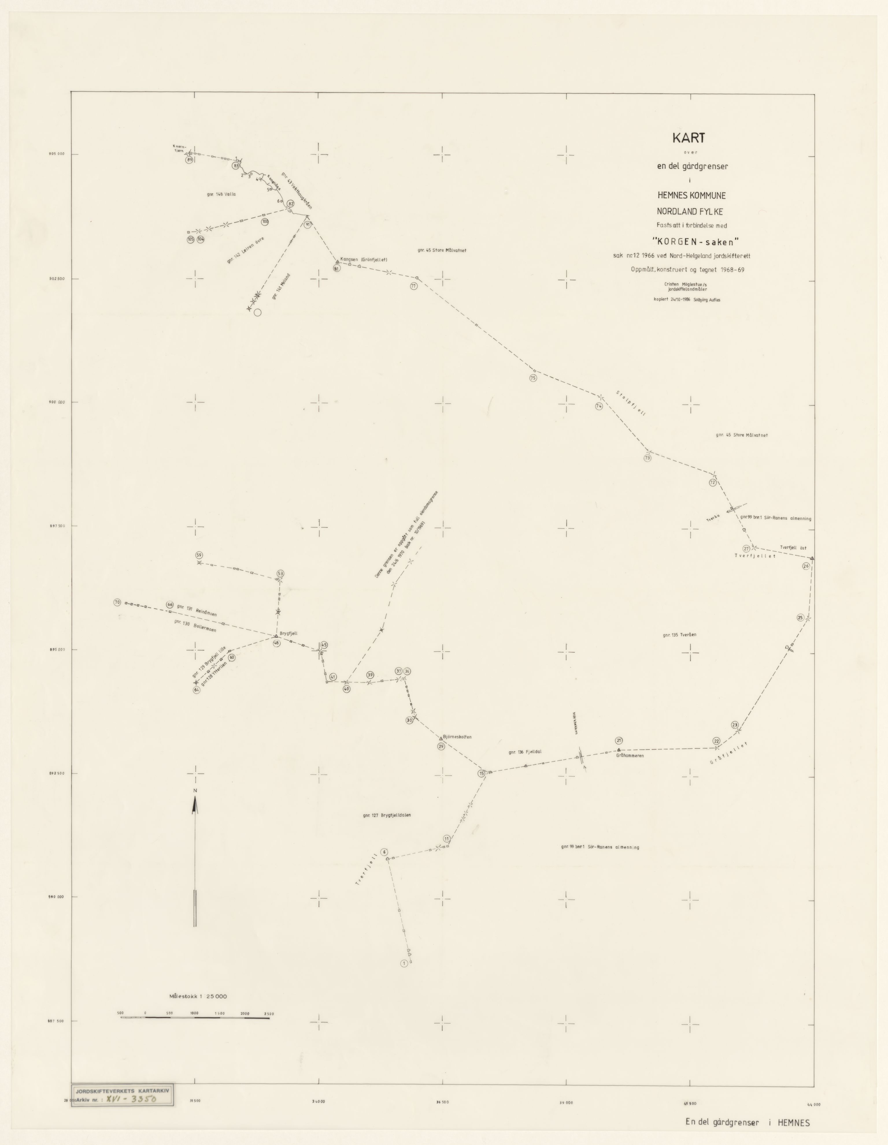 Jordskifteverkets kartarkiv, RA/S-3929/T, 1859-1988, p. 4356
