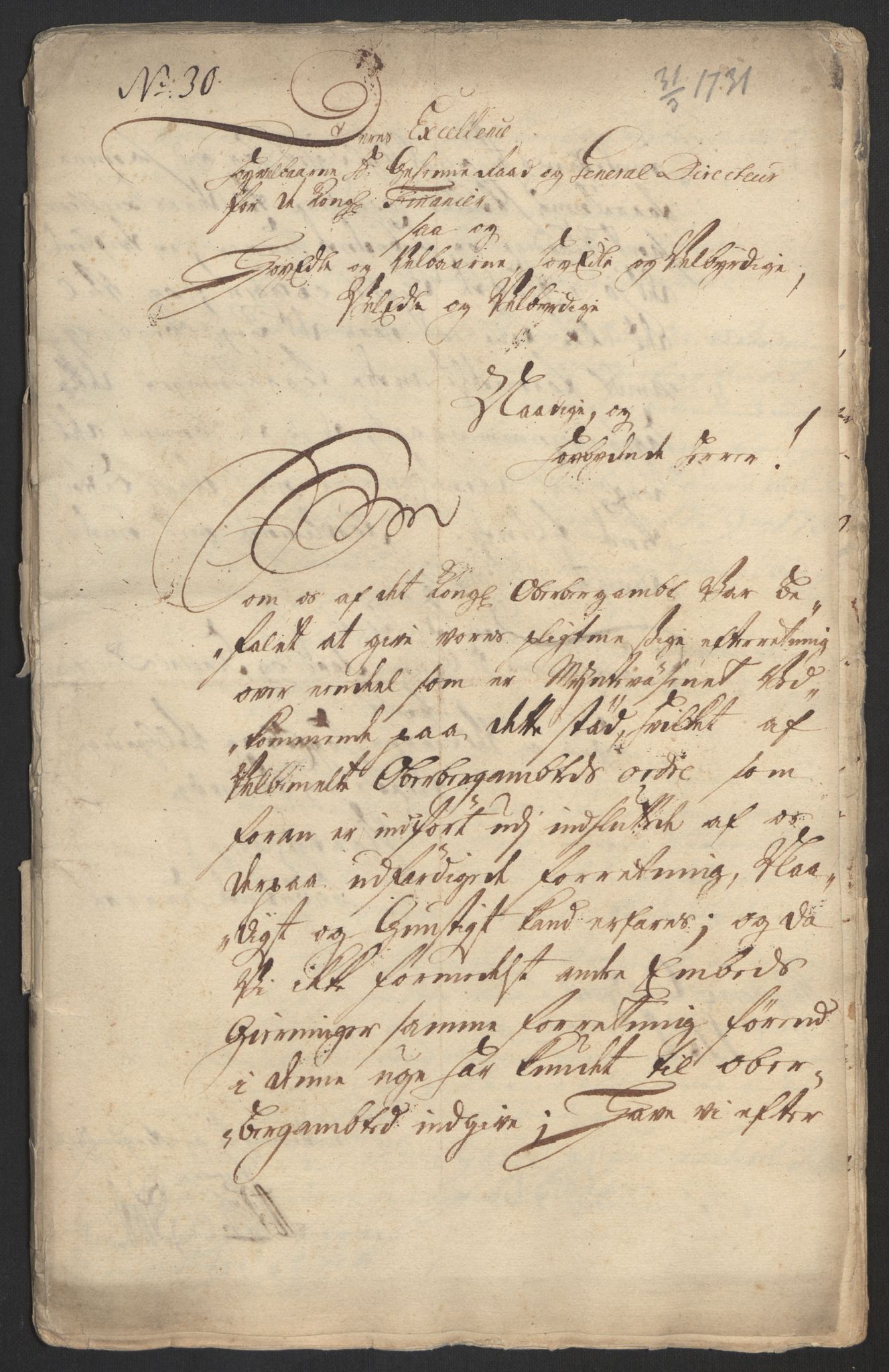 Rentekammeret inntil 1814, Realistisk ordnet avdeling, RA/EA-4070/Oa/L0014: [Y17]: Forskjellige dokumenter om Kongsbergs mynt, 1723-1765, p. 43