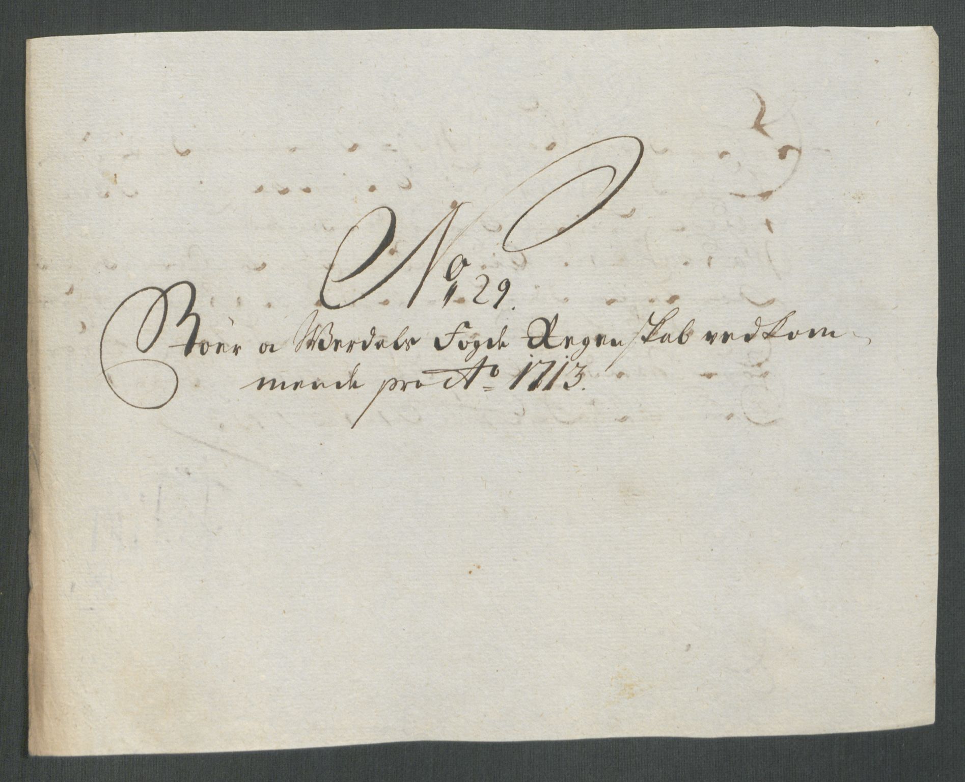 Rentekammeret inntil 1814, Reviderte regnskaper, Fogderegnskap, RA/EA-4092/R62/L4203: Fogderegnskap Stjørdal og Verdal, 1713, p. 262