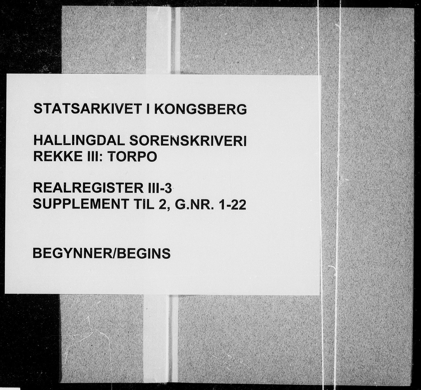 Hallingdal sorenskriveri, SAKO/A-121/G/Gb/Gbc/L0003: Mortgage register no. III 3