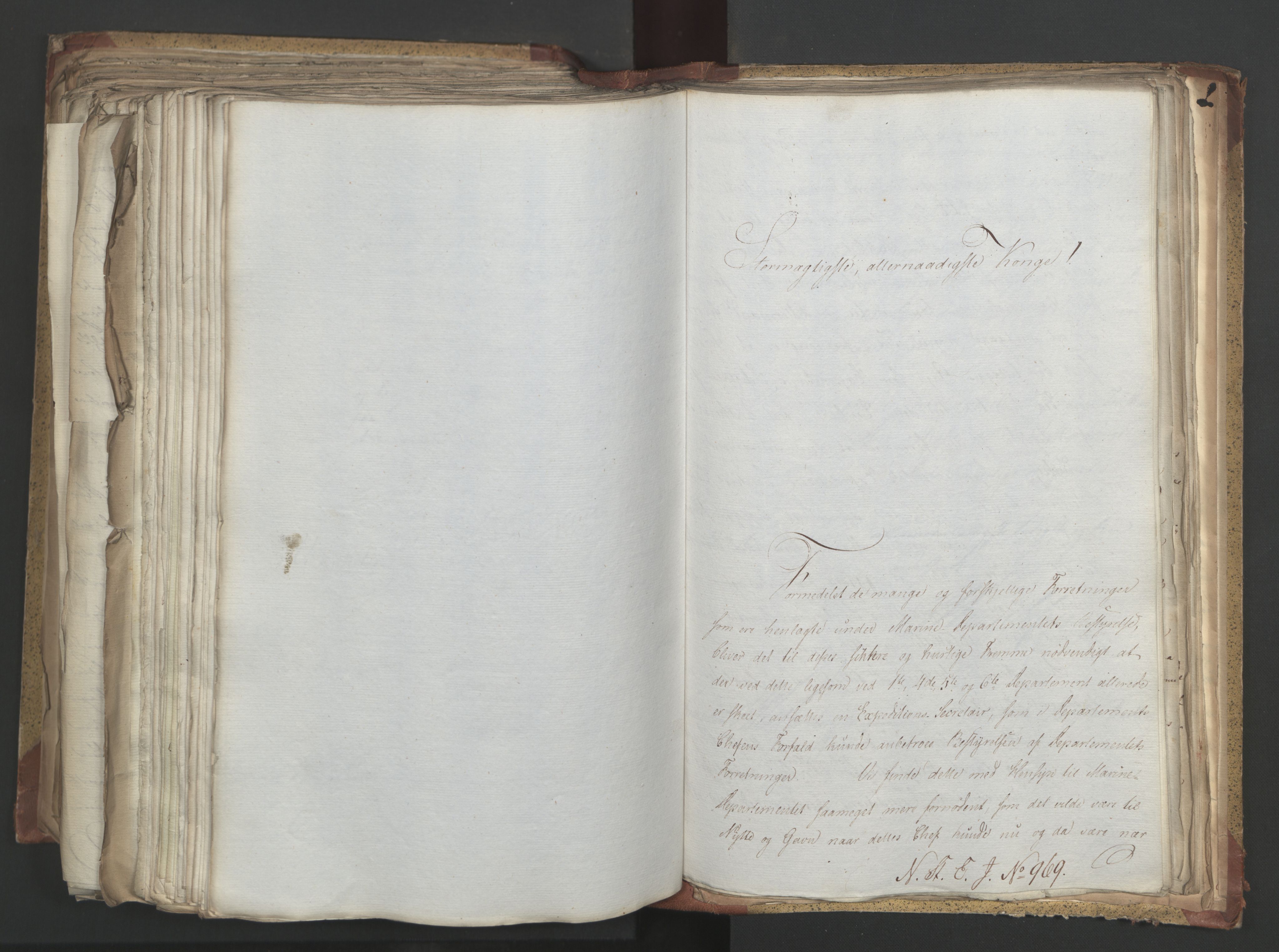 Statsrådsavdelingen i Stockholm, AV/RA-S-1003/D/Da/L0004: Regjeringsinnstillinger nr. 788-999, 1815, p. 426