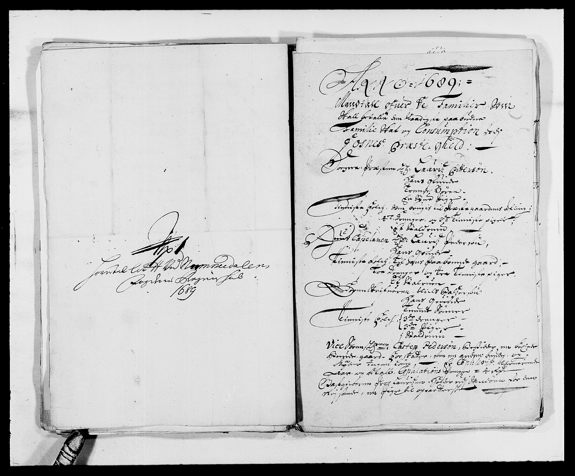Rentekammeret inntil 1814, Reviderte regnskaper, Fogderegnskap, RA/EA-4092/R64/L4422: Fogderegnskap Namdal, 1687-1689, p. 235