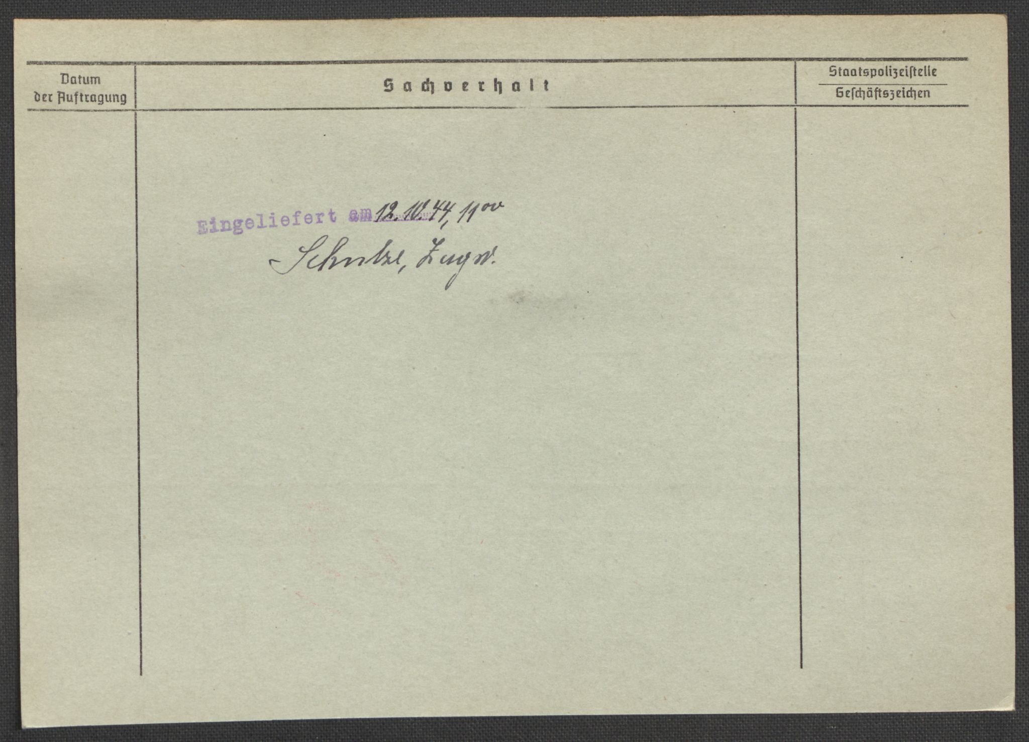 Befehlshaber der Sicherheitspolizei und des SD, RA/RAFA-5969/E/Ea/Eaa/L0010: Register over norske fanger i Møllergata 19: Sø-Å, 1940-1945, p. 1469