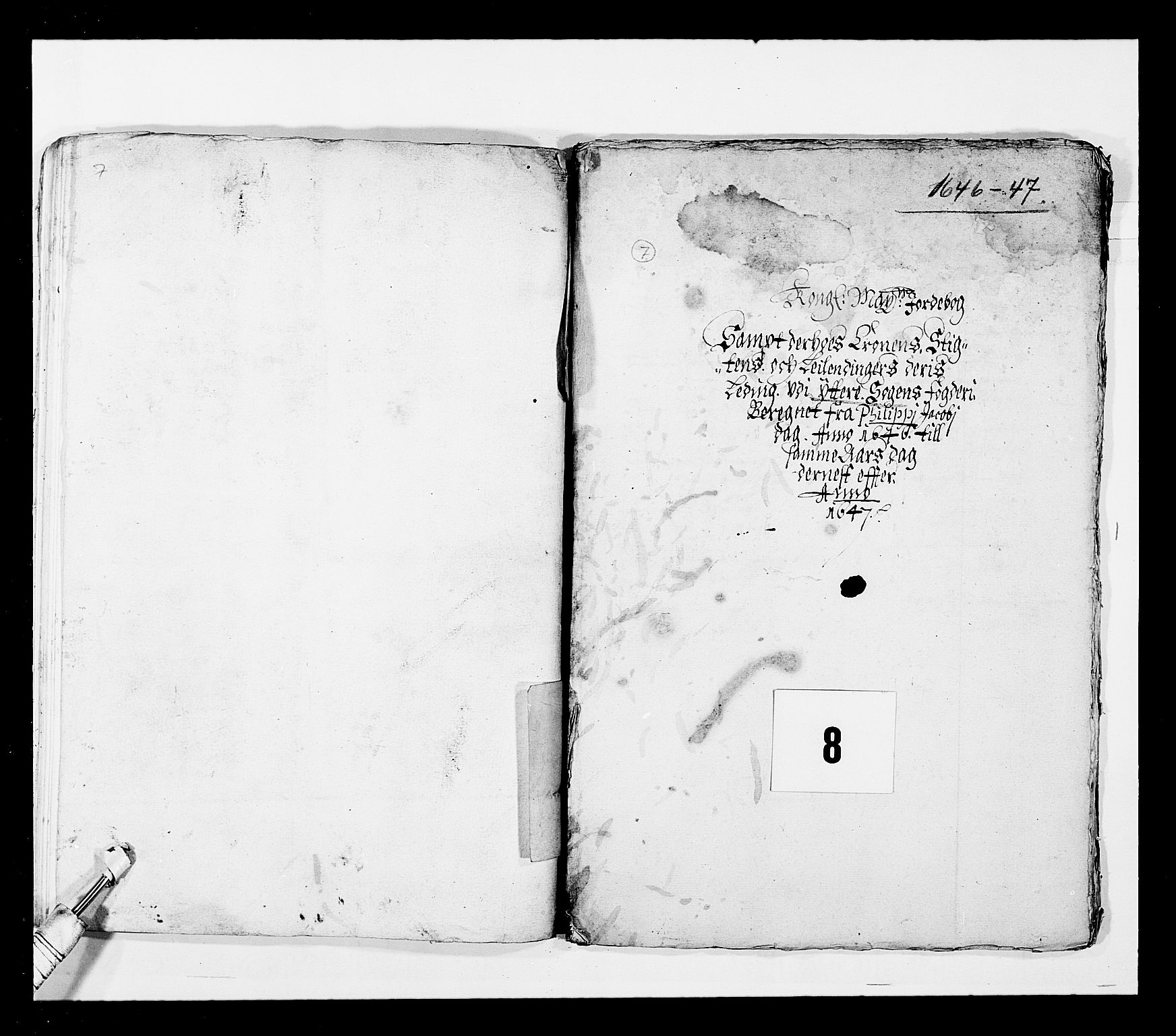 Stattholderembetet 1572-1771, RA/EA-2870/Ek/L0026/0001: Jordebøker 1633-1658: / Jordebøker for Bergenhus len, 1646-1647, p. 146