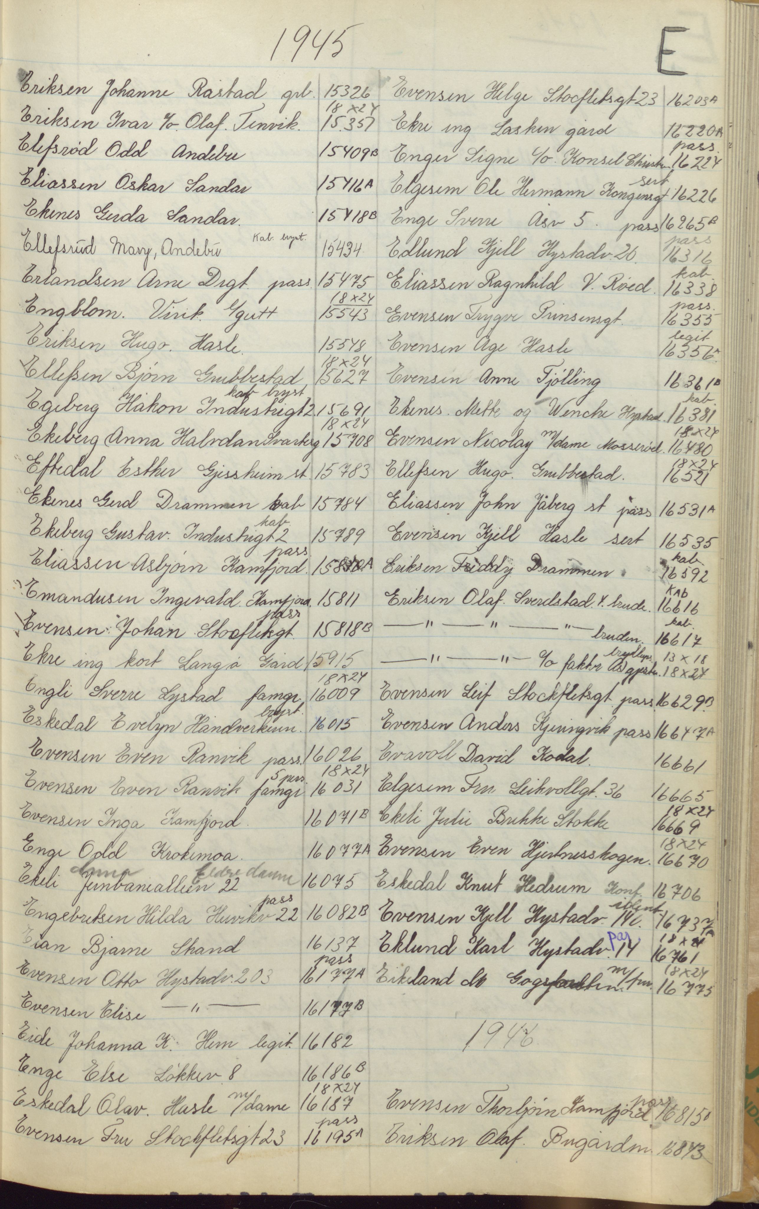 Pa 1494 - Jørgensen, Antonius. Fotograf, VEMU/A-2760/F/Fa, 1927-2004, p. 224