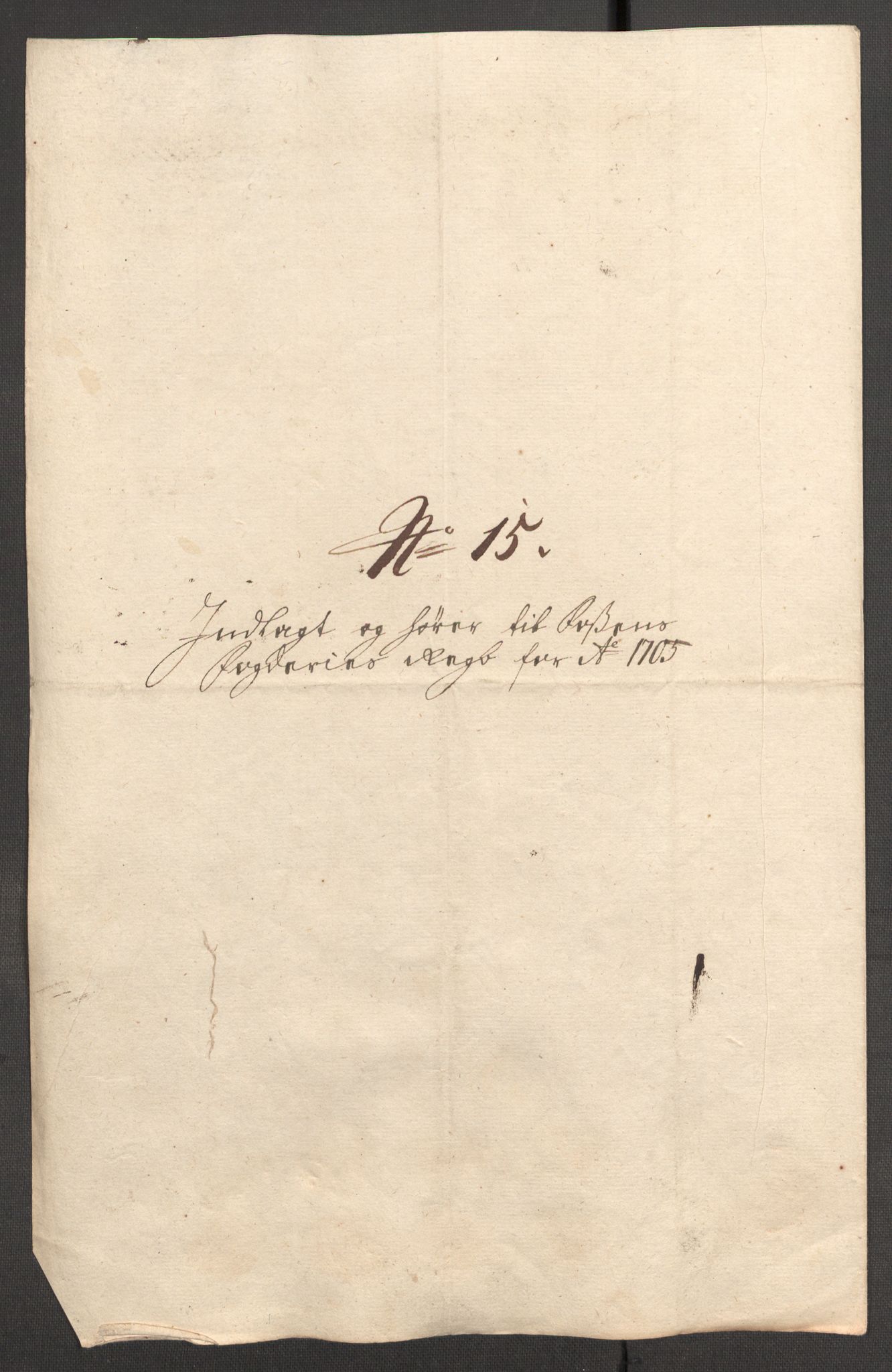 Rentekammeret inntil 1814, Reviderte regnskaper, Fogderegnskap, AV/RA-EA-4092/R57/L3856: Fogderegnskap Fosen, 1704-1705, p. 344