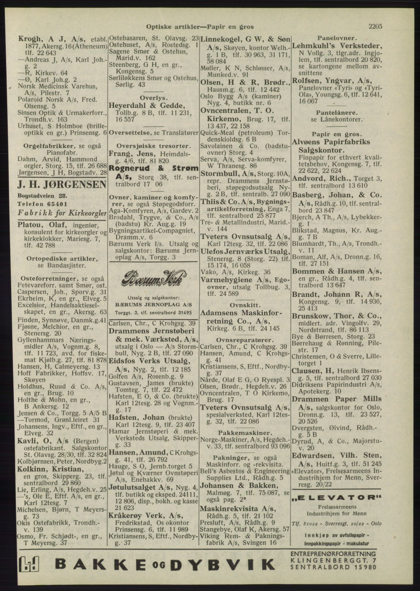 Kristiania/Oslo adressebok, PUBL/-, 1945, p. 2121