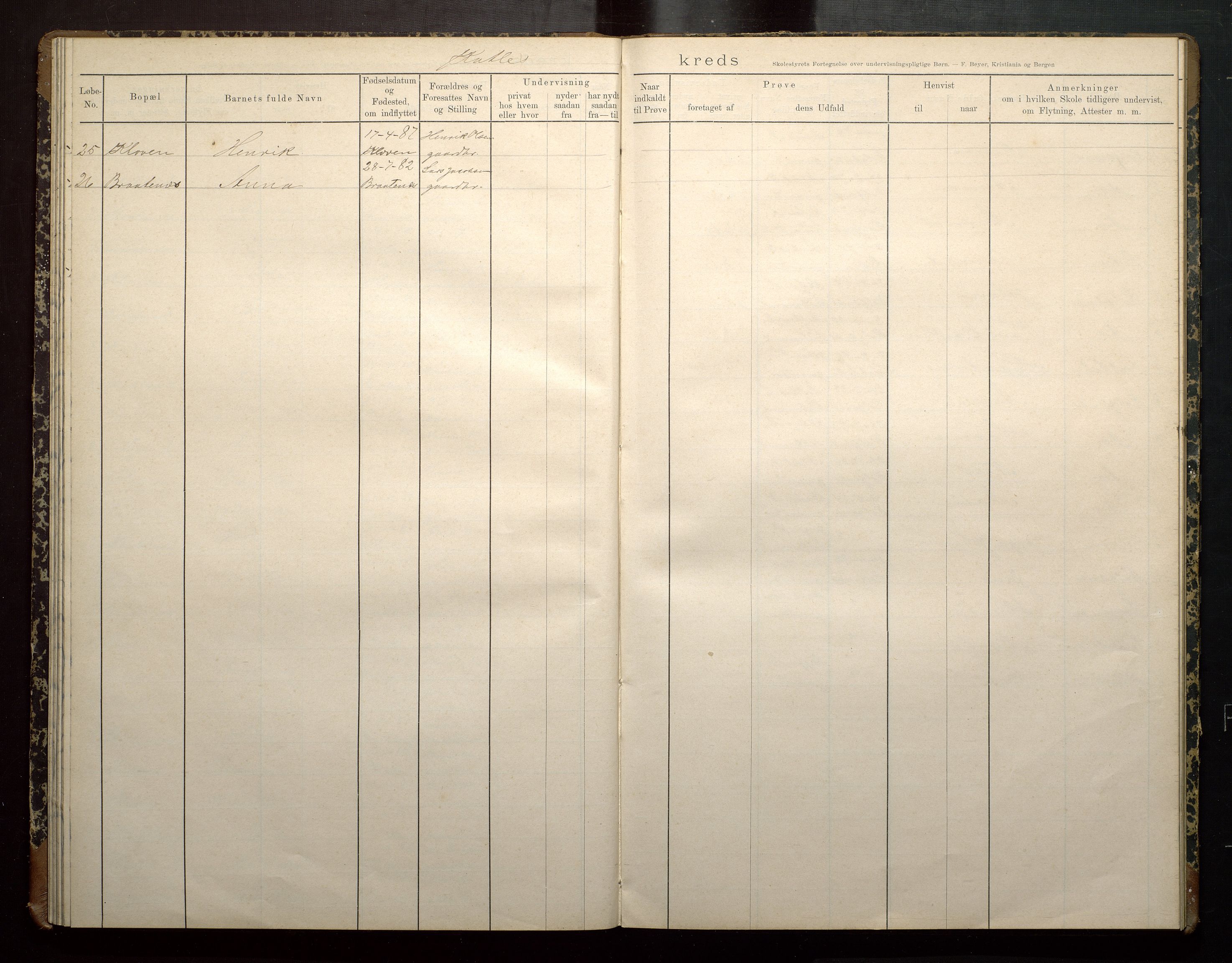 Finnaas kommune. Skulestyret, IKAH/1218a-211/F/Fa/L0001: Barnelister, 1893, p. 51