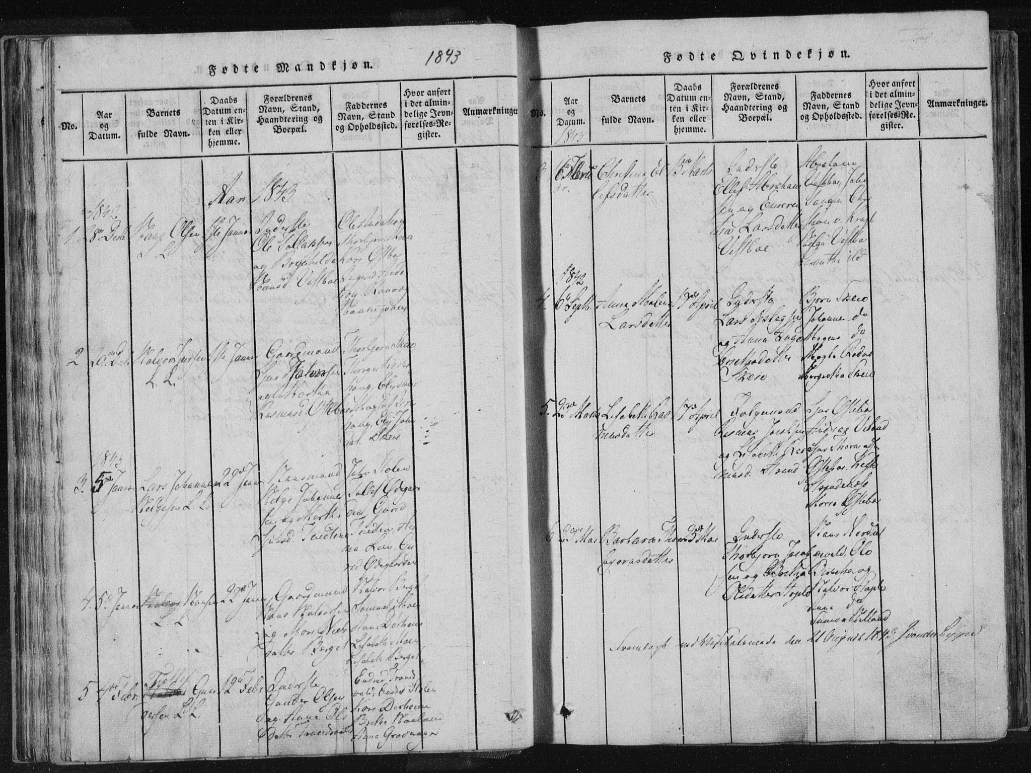 Vikedal sokneprestkontor, AV/SAST-A-101840/01/IV: Parish register (official) no. A 4, 1816-1850, p. 54