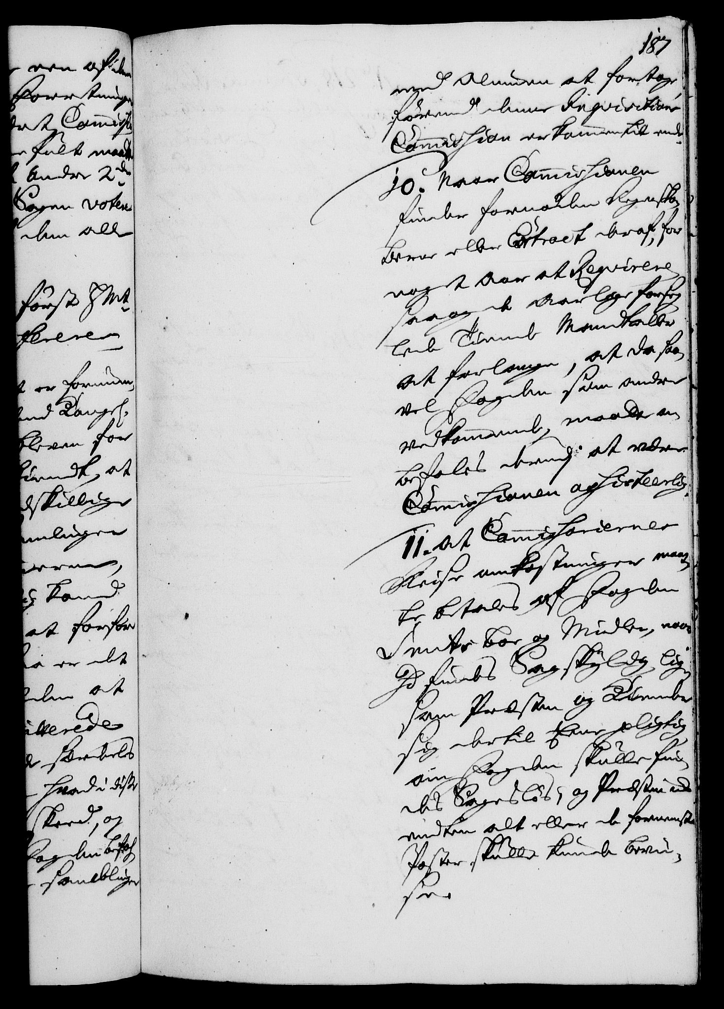 Rentekammeret, Kammerkanselliet, AV/RA-EA-3111/G/Gh/Gha/L0011: Norsk ekstraktmemorialprotokoll (merket RK 53.56), 1729, p. 187