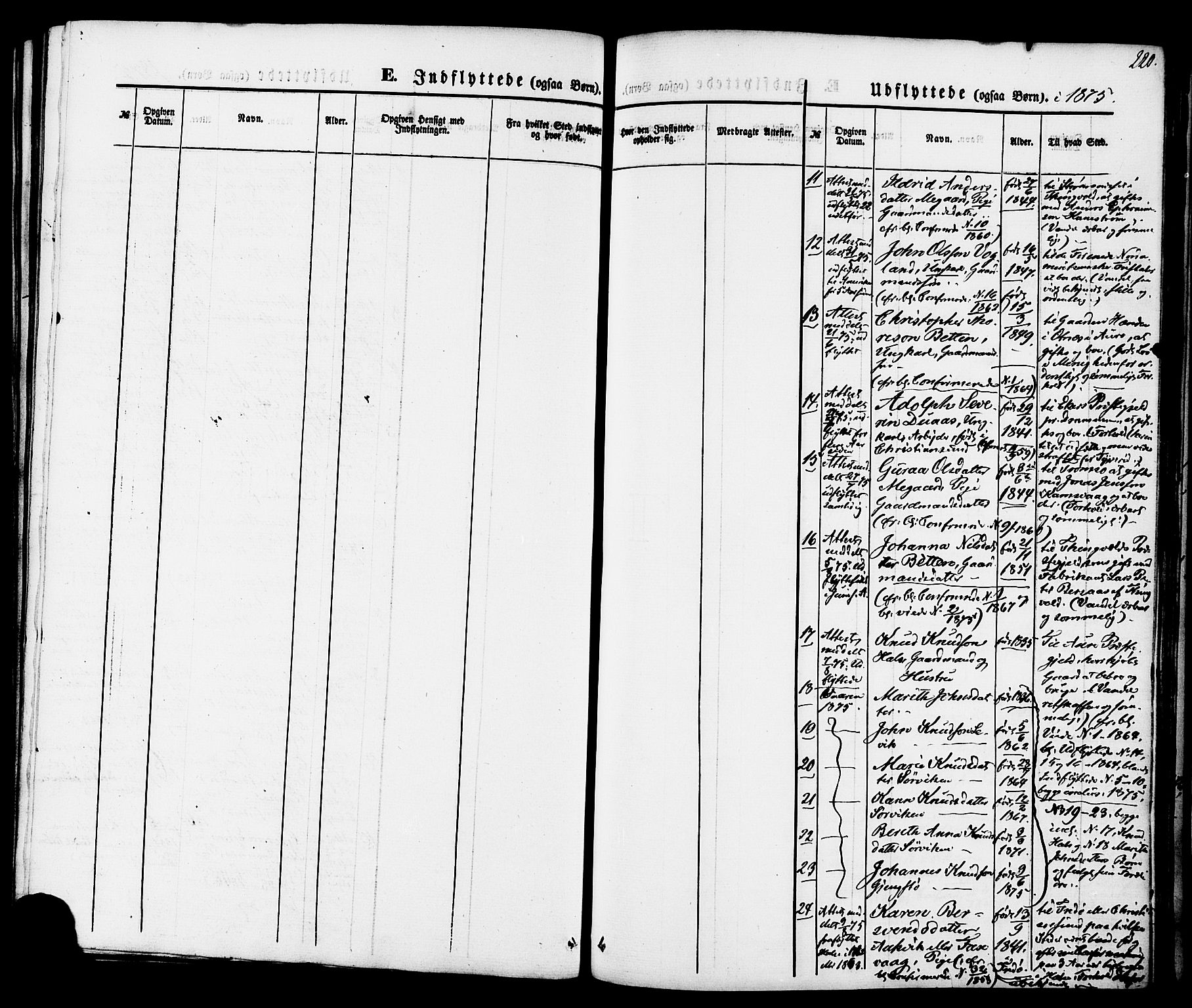 Ministerialprotokoller, klokkerbøker og fødselsregistre - Møre og Romsdal, AV/SAT-A-1454/576/L0884: Parish register (official) no. 576A02, 1865-1879, p. 220