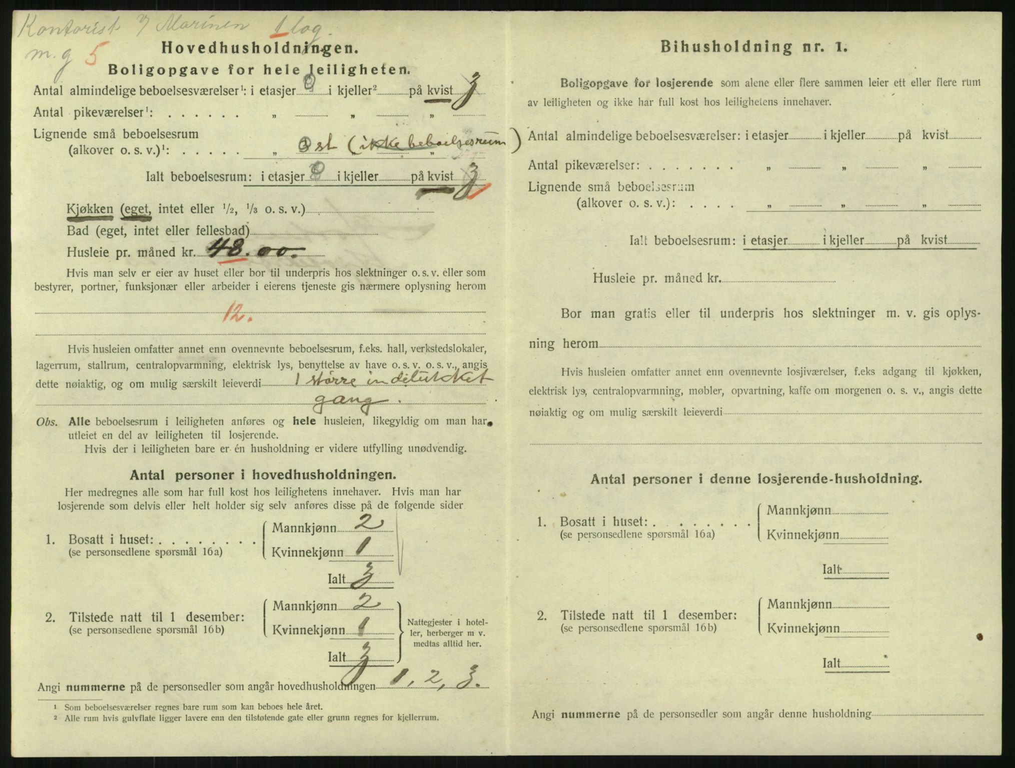 SAKO, 1920 census for Horten, 1920, p. 3004