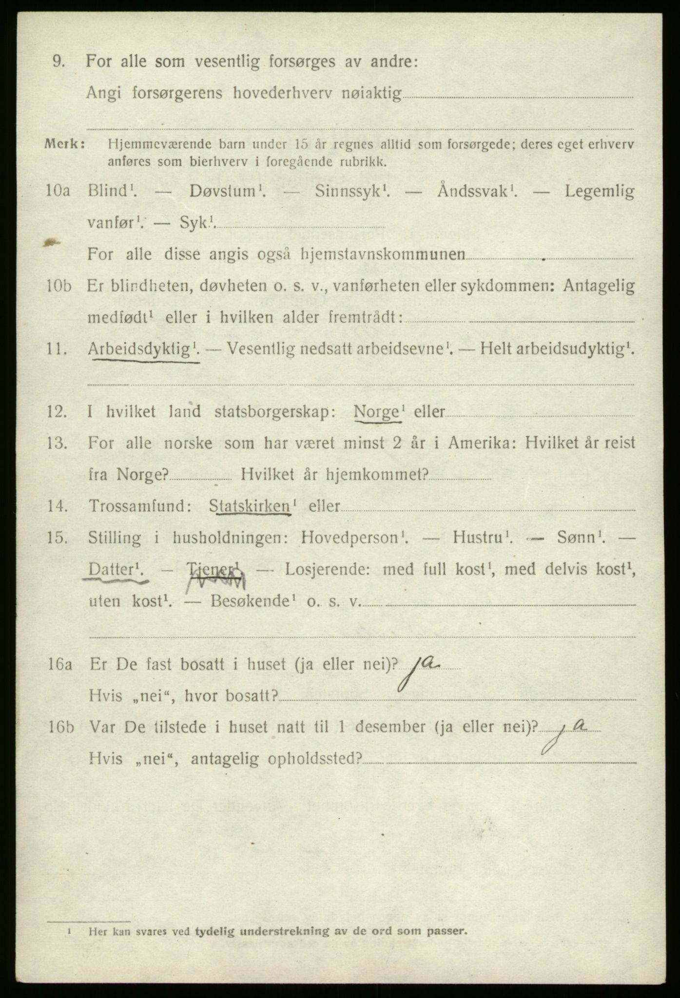 SAB, 1920 census for Stryn, 1920, p. 4169