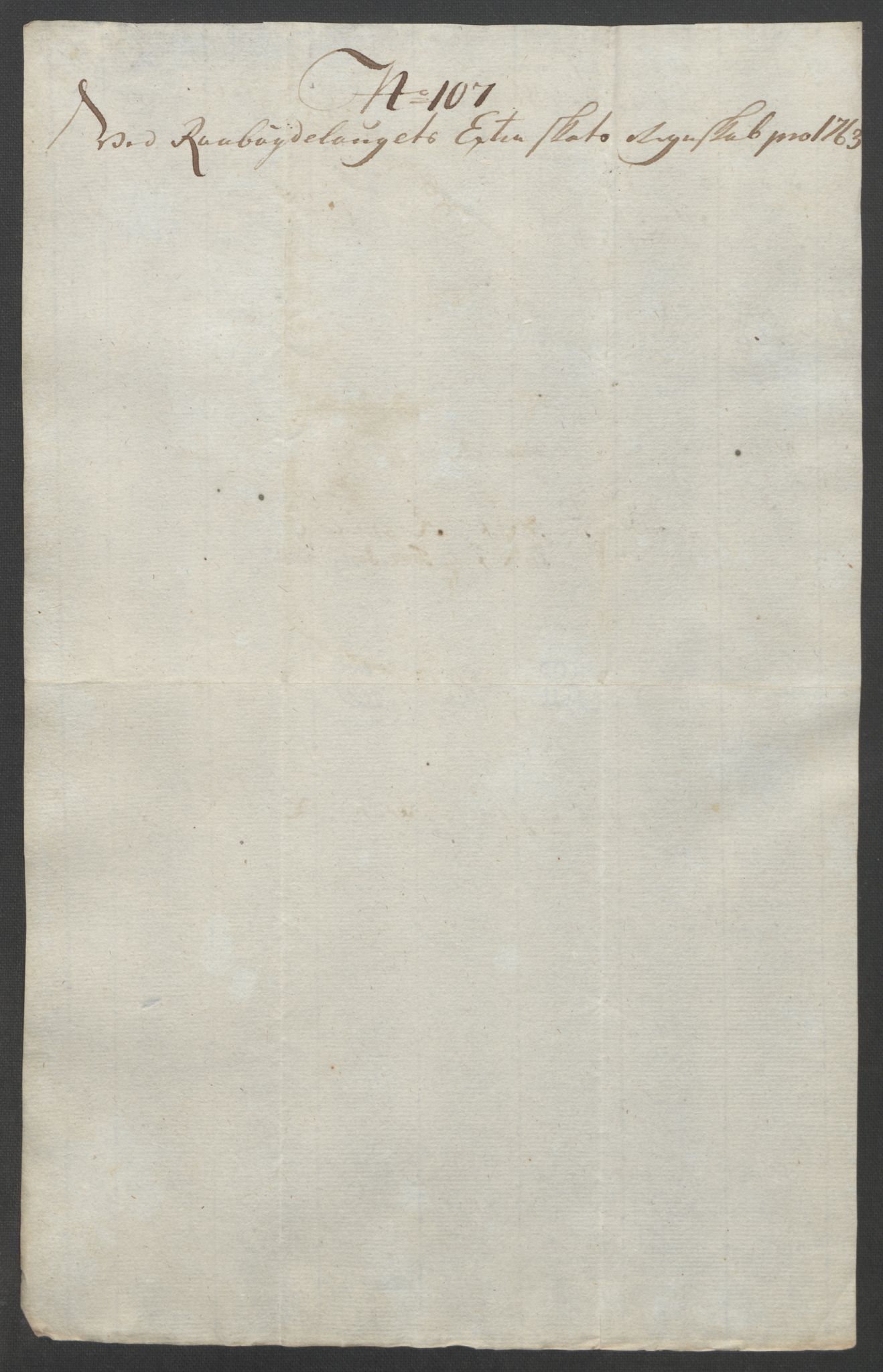 Rentekammeret inntil 1814, Reviderte regnskaper, Fogderegnskap, AV/RA-EA-4092/R40/L2517: Ekstraskatten Råbyggelag, 1762-1763, p. 531