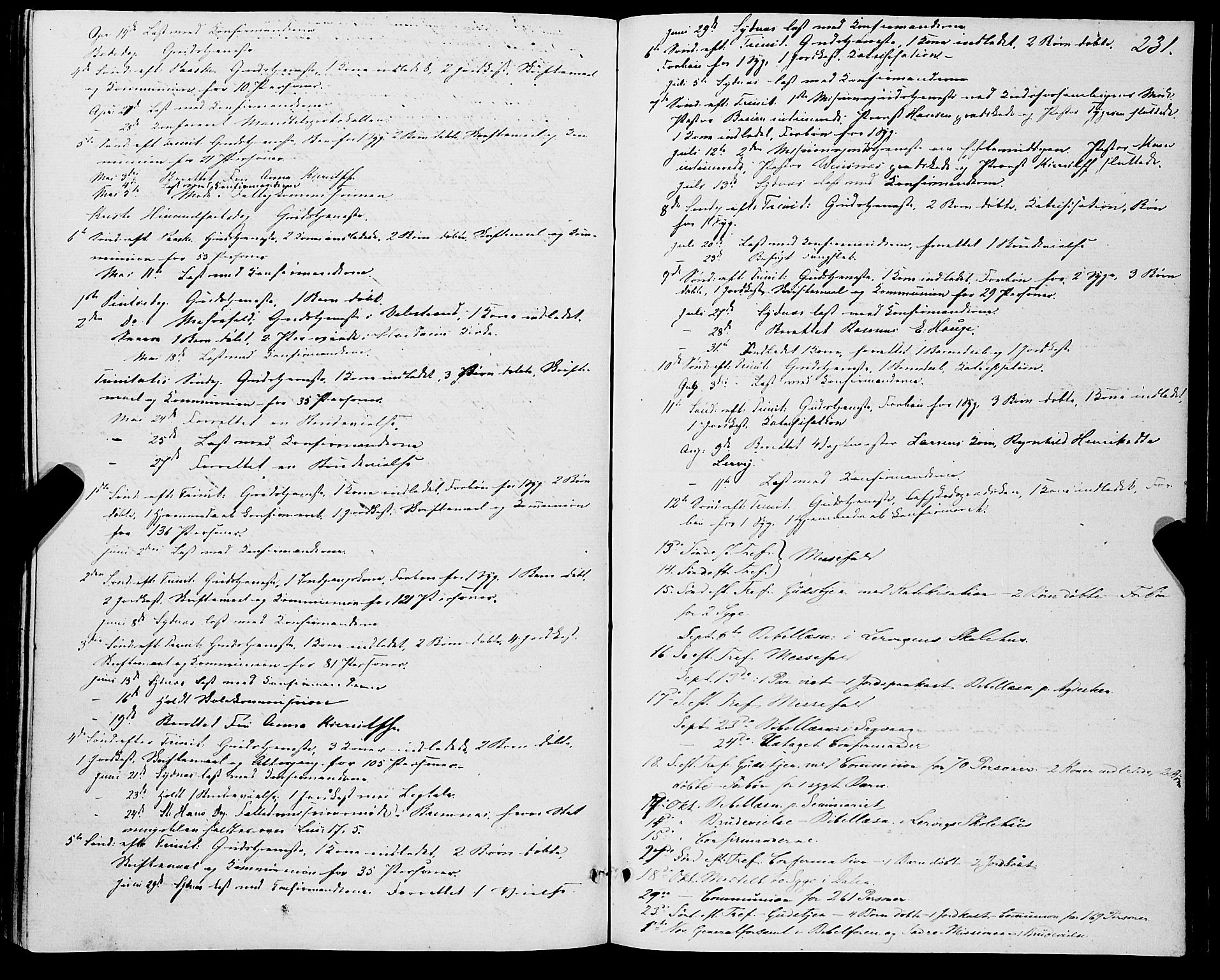 Stord sokneprestembete, AV/SAB-A-78201/H/Haa: Parish register (official) no. B 1, 1862-1877, p. 231