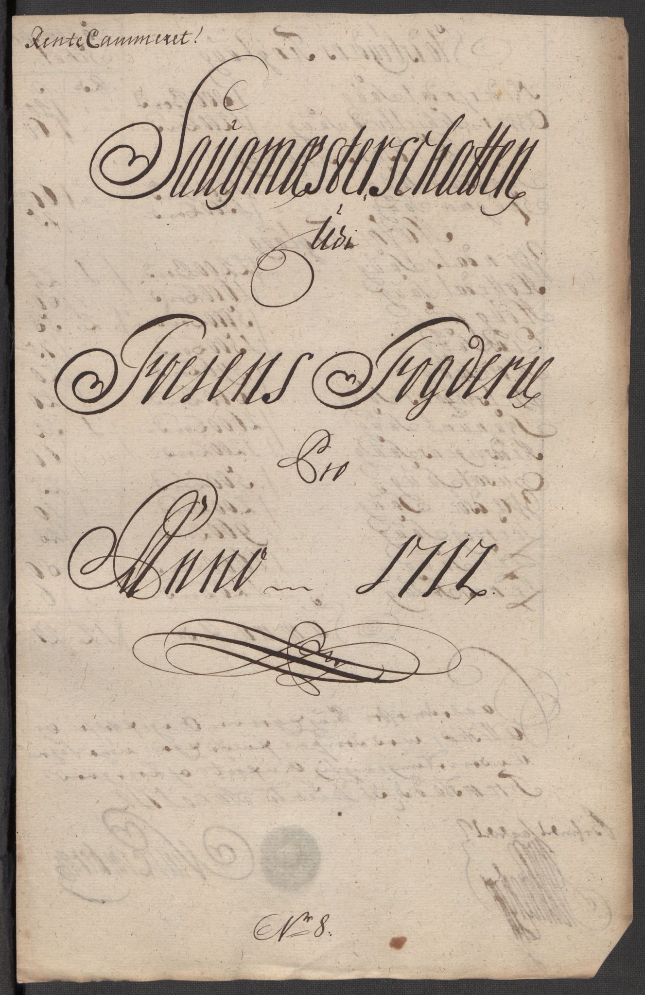 Rentekammeret inntil 1814, Reviderte regnskaper, Fogderegnskap, AV/RA-EA-4092/R57/L3861: Fogderegnskap Fosen, 1712-1713, p. 103