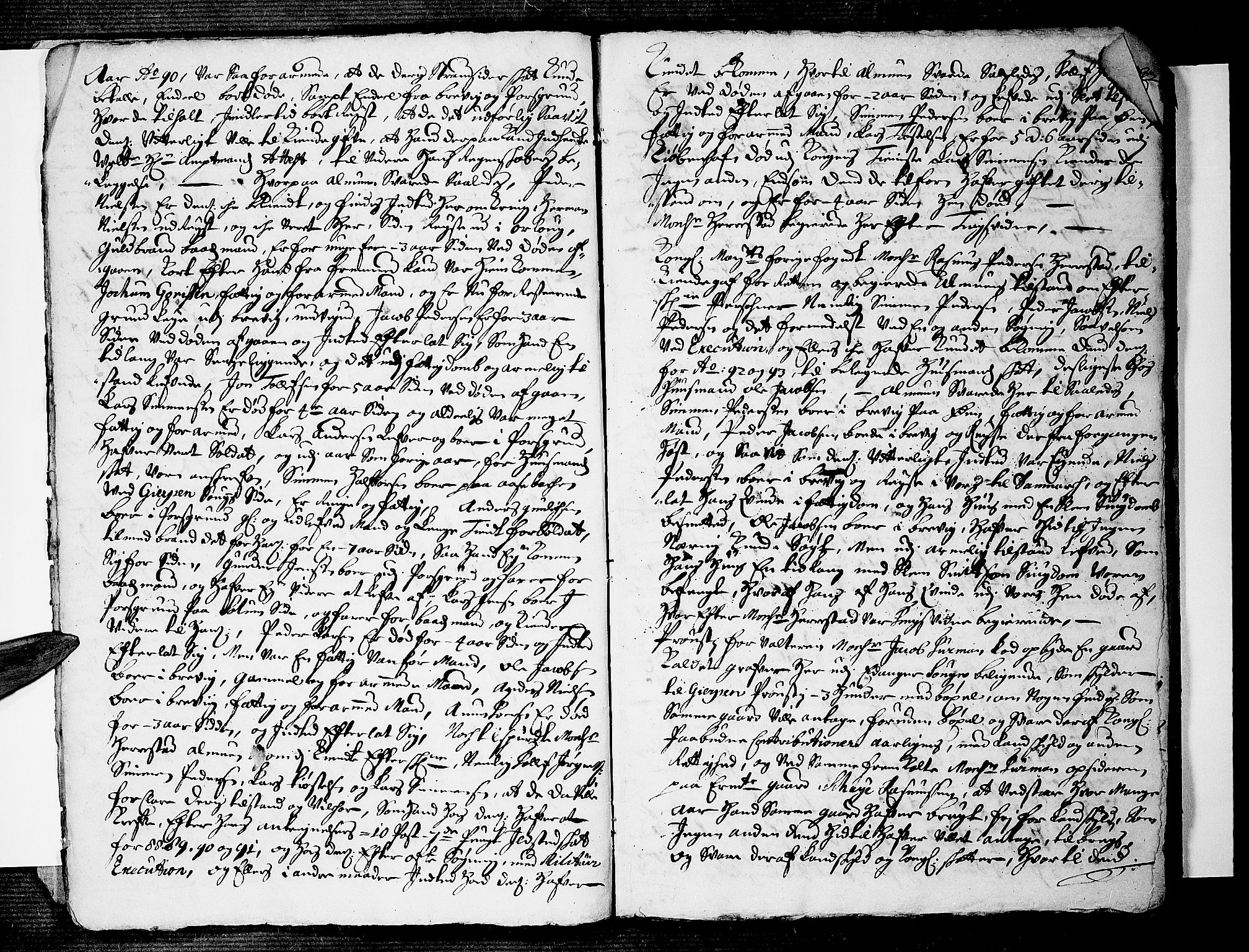 Bamble sorenskriveri, AV/SAKO-A-214/F/Fa/Faa/L0004a: Tingbok, 1694-1695, p. 4