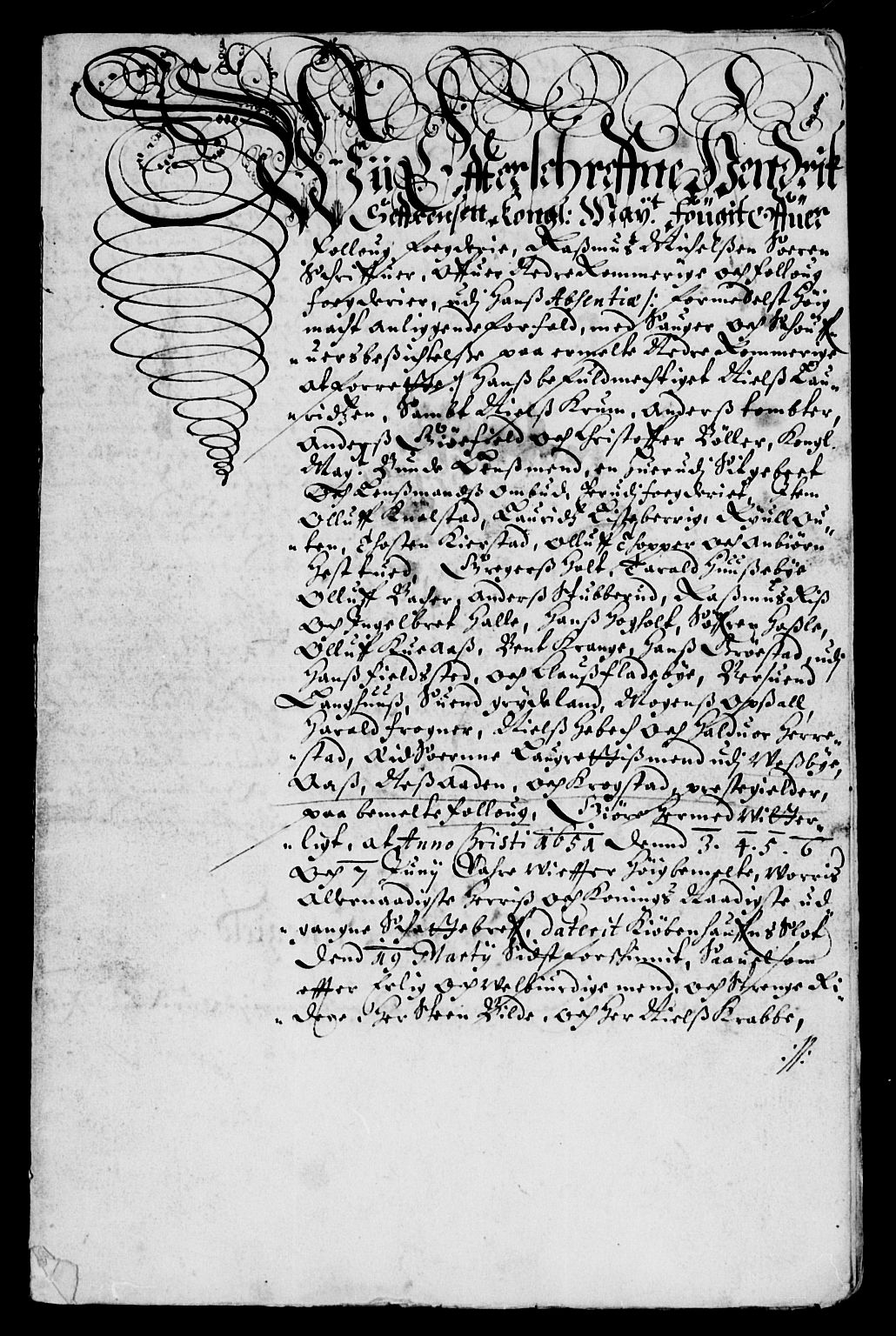 Rentekammeret inntil 1814, Reviderte regnskaper, Lensregnskaper, AV/RA-EA-5023/R/Rb/Rba/L0207: Akershus len, 1651-1652