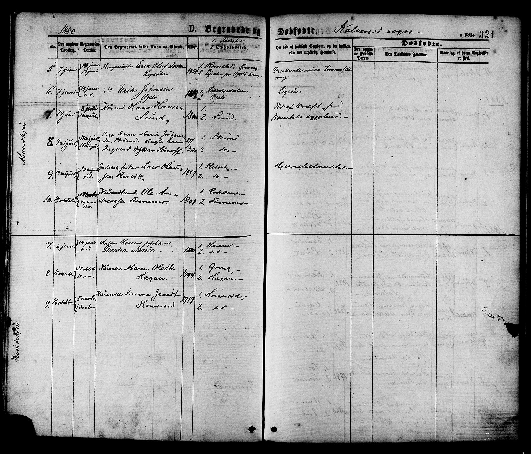 Ministerialprotokoller, klokkerbøker og fødselsregistre - Nord-Trøndelag, SAT/A-1458/780/L0642: Parish register (official) no. 780A07 /1, 1874-1885, p. 321
