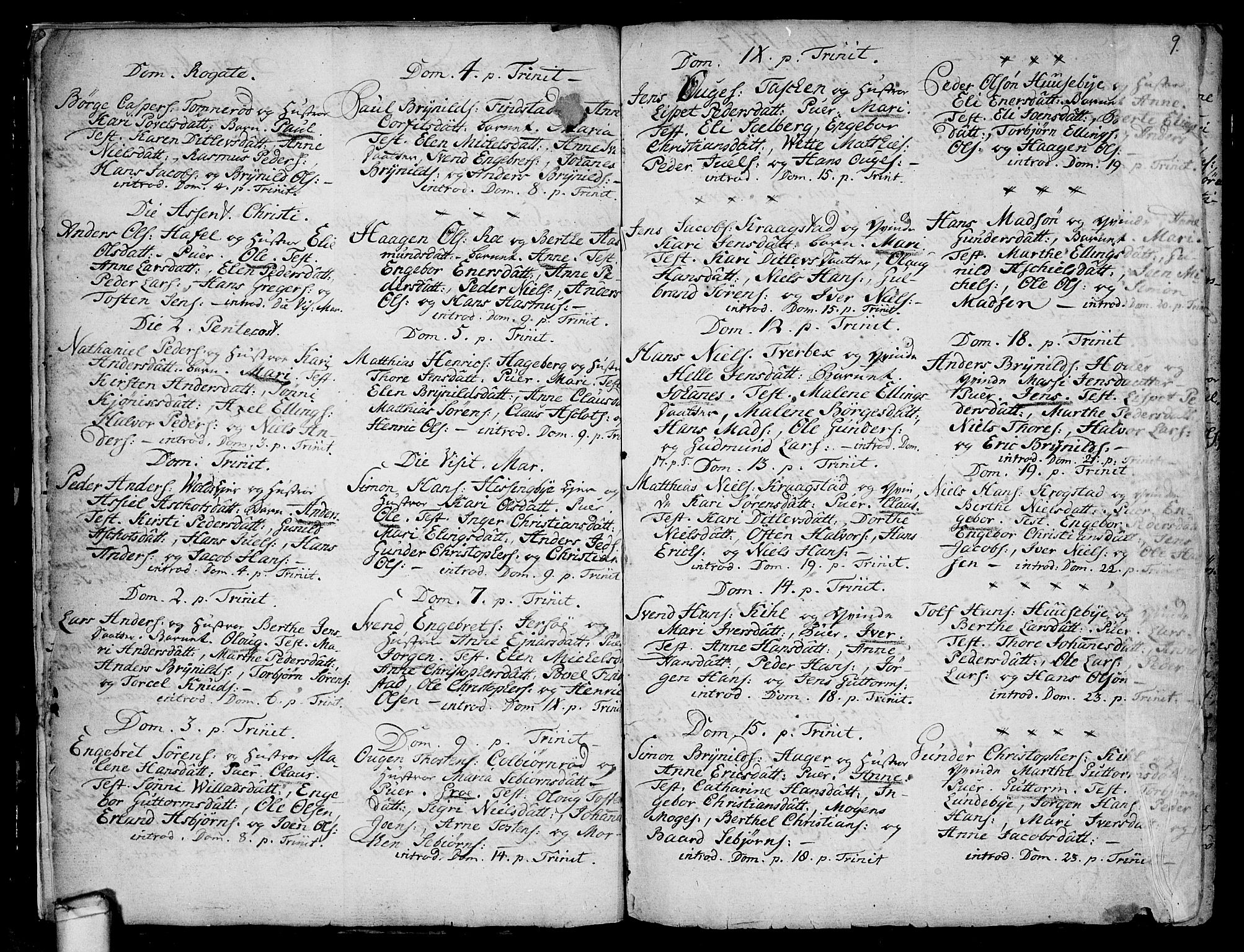 Råde prestekontor kirkebøker, AV/SAO-A-2009/F/Fa/L0002: Parish register (official) no. 2, 1762-1806, p. 9