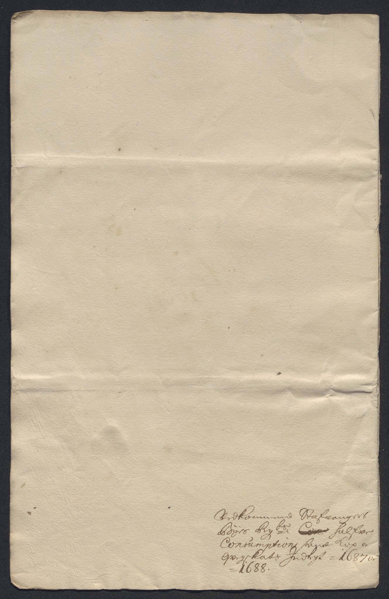 Rentekammeret inntil 1814, Reviderte regnskaper, Byregnskaper, AV/RA-EA-4066/R/Ro/L0302: [O4] Kontribusjonsregnskap, 1687-1711, p. 18