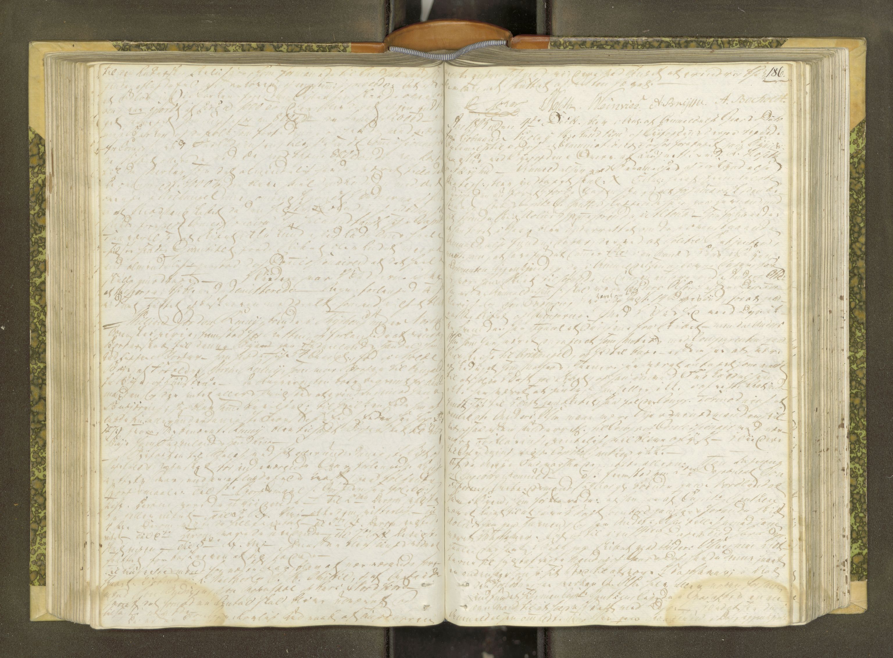 Kristiansund byfogd, AV/SAT-A-4587/A/01/L0006: Justisprotokoll. Aut. 23.12.1802, 1803-1808, p. 185b-186a