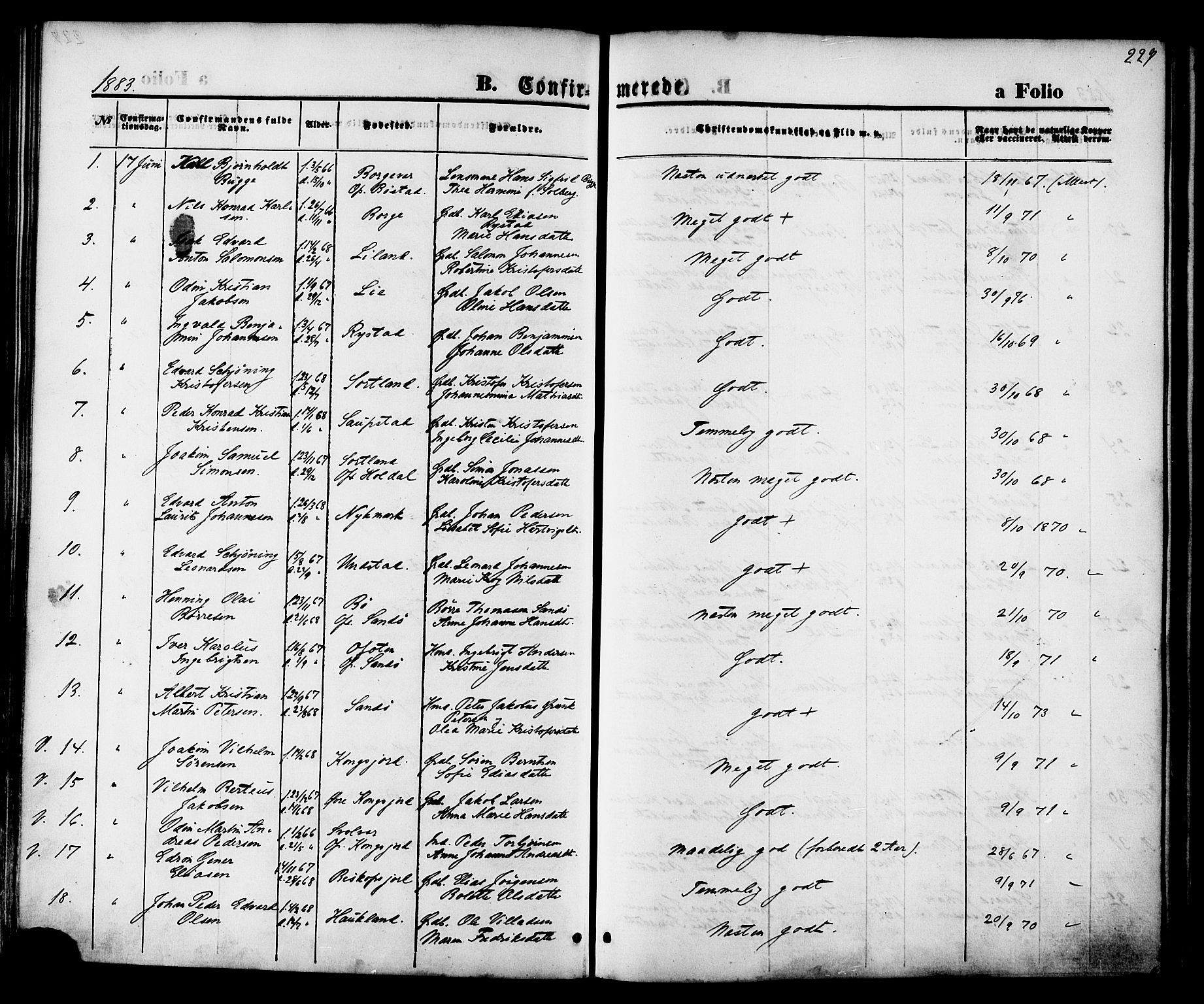 Ministerialprotokoller, klokkerbøker og fødselsregistre - Nordland, AV/SAT-A-1459/880/L1132: Parish register (official) no. 880A06, 1869-1887, p. 229