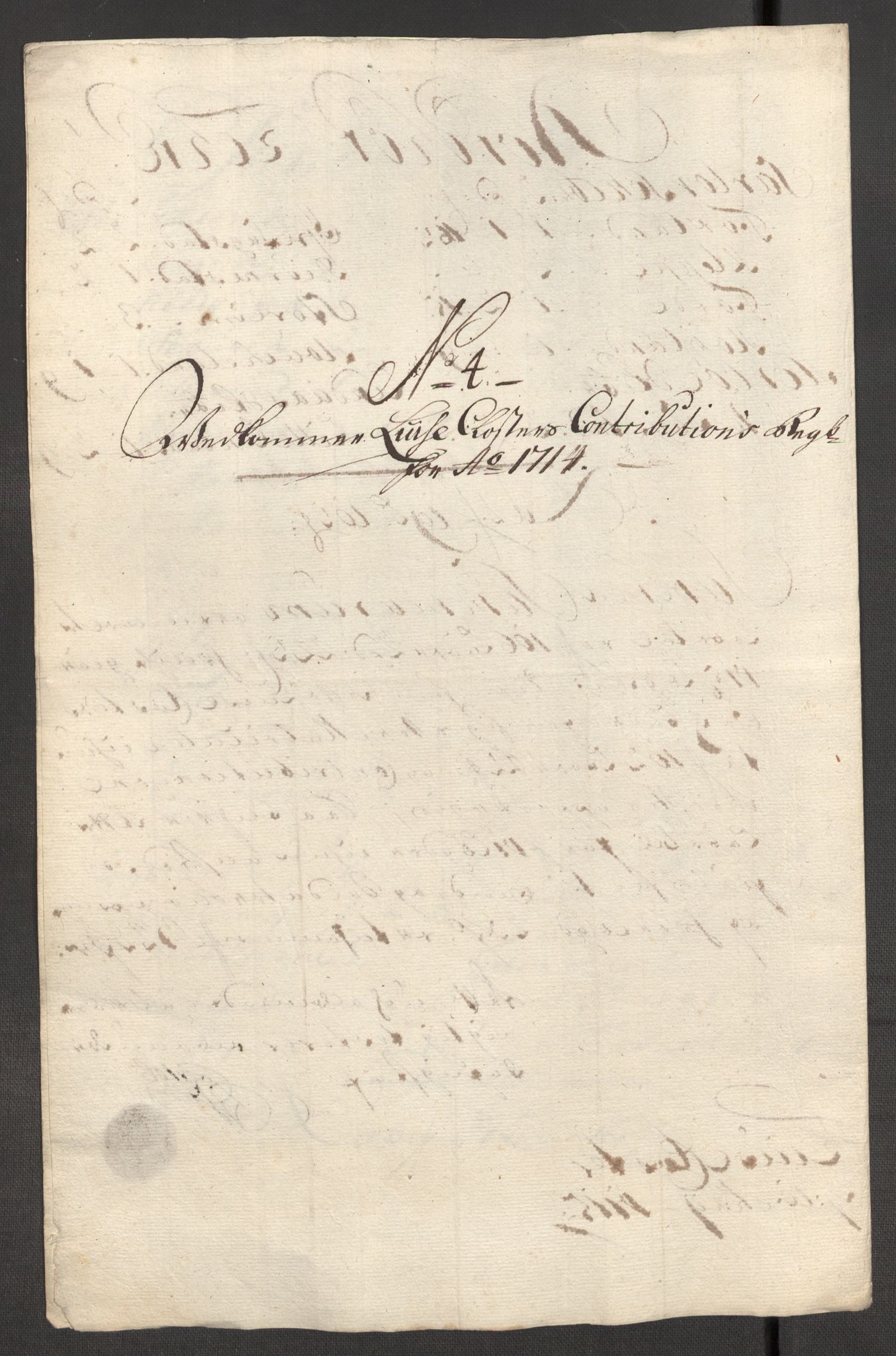 Rentekammeret inntil 1814, Reviderte regnskaper, Fogderegnskap, RA/EA-4092/R50/L3160: Fogderegnskap Lyse kloster, 1710-1719, p. 303