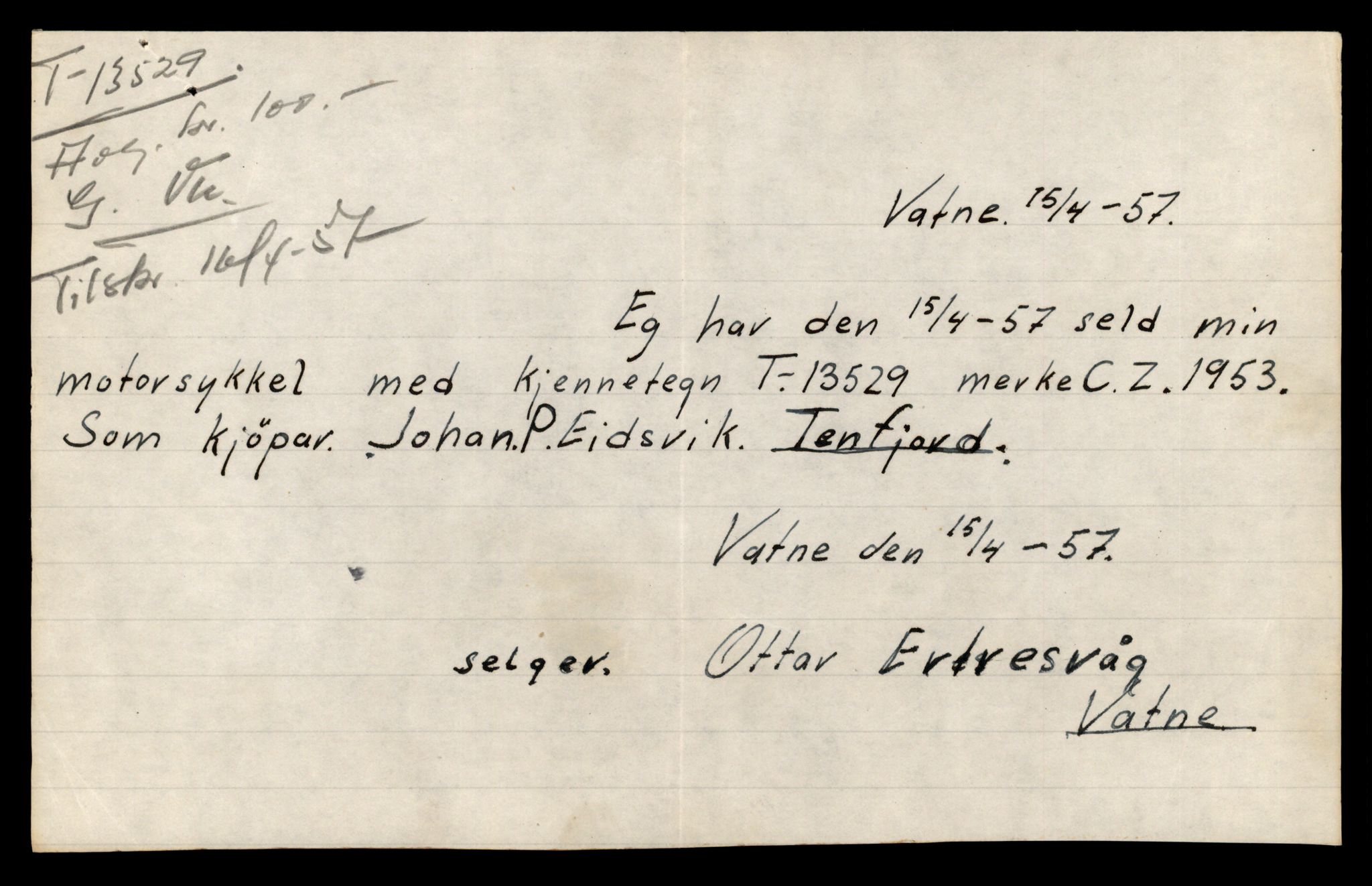 Møre og Romsdal vegkontor - Ålesund trafikkstasjon, AV/SAT-A-4099/F/Fe/L0039: Registreringskort for kjøretøy T 13361 - T 13530, 1927-1998, p. 2969