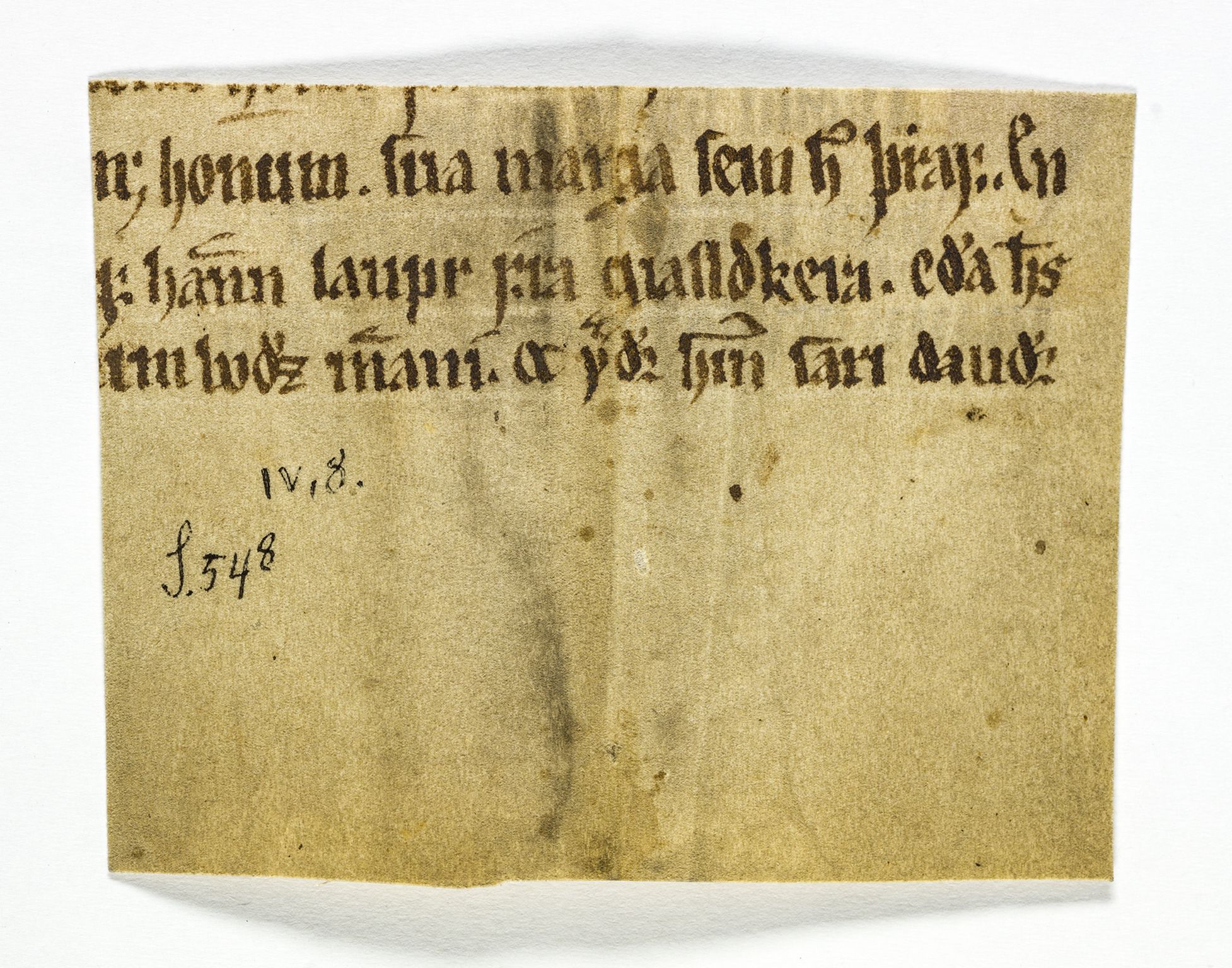 Riksarkivets diplomsamling, AV/RA-EA-5965/F26/L0003: Norrøne membranfragmenter bestand 11-30, 1100-1536, p. 86