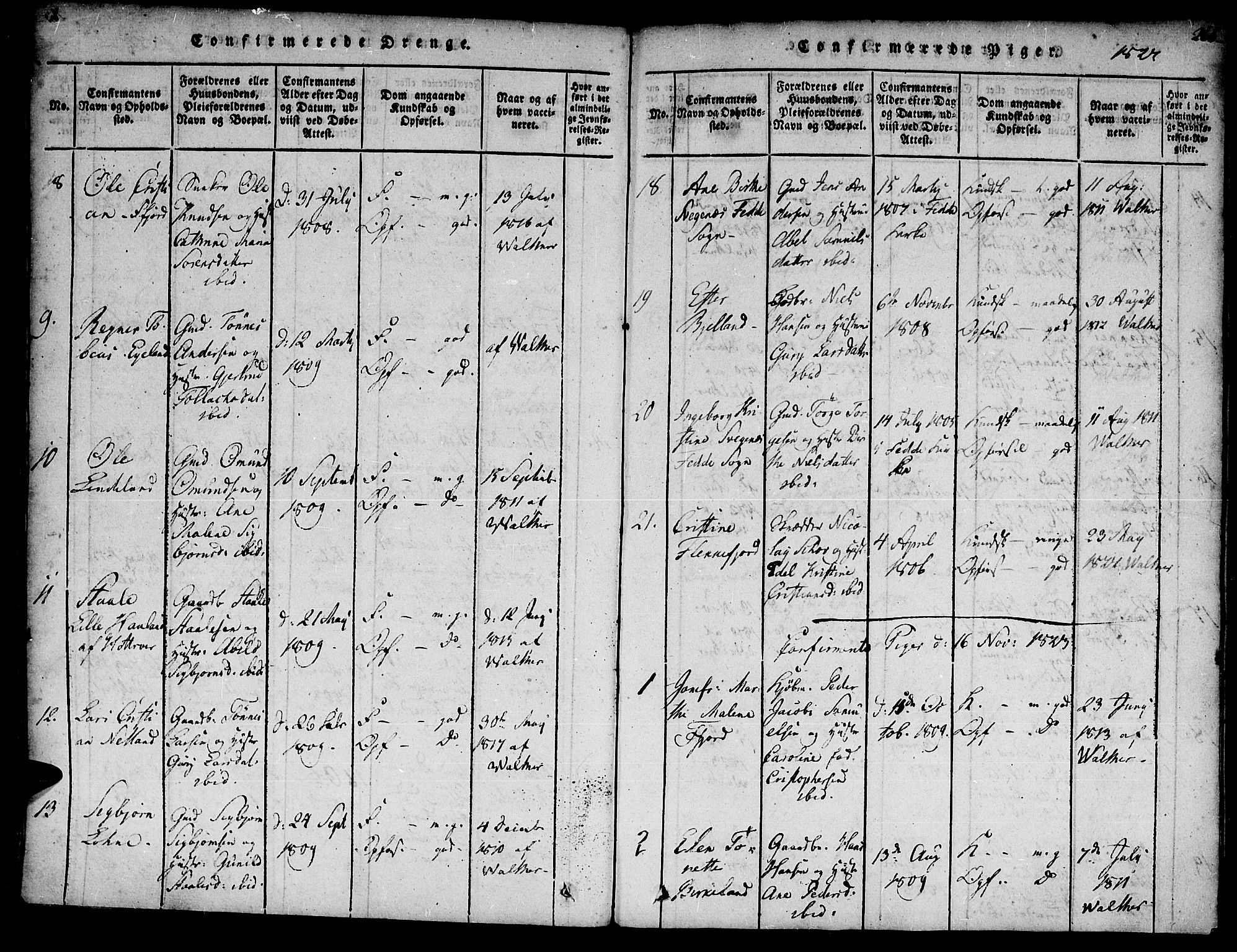 Flekkefjord sokneprestkontor, SAK/1111-0012/F/Fa/Fac/L0002: Parish register (official) no. A 2, 1815-1826, p. 266