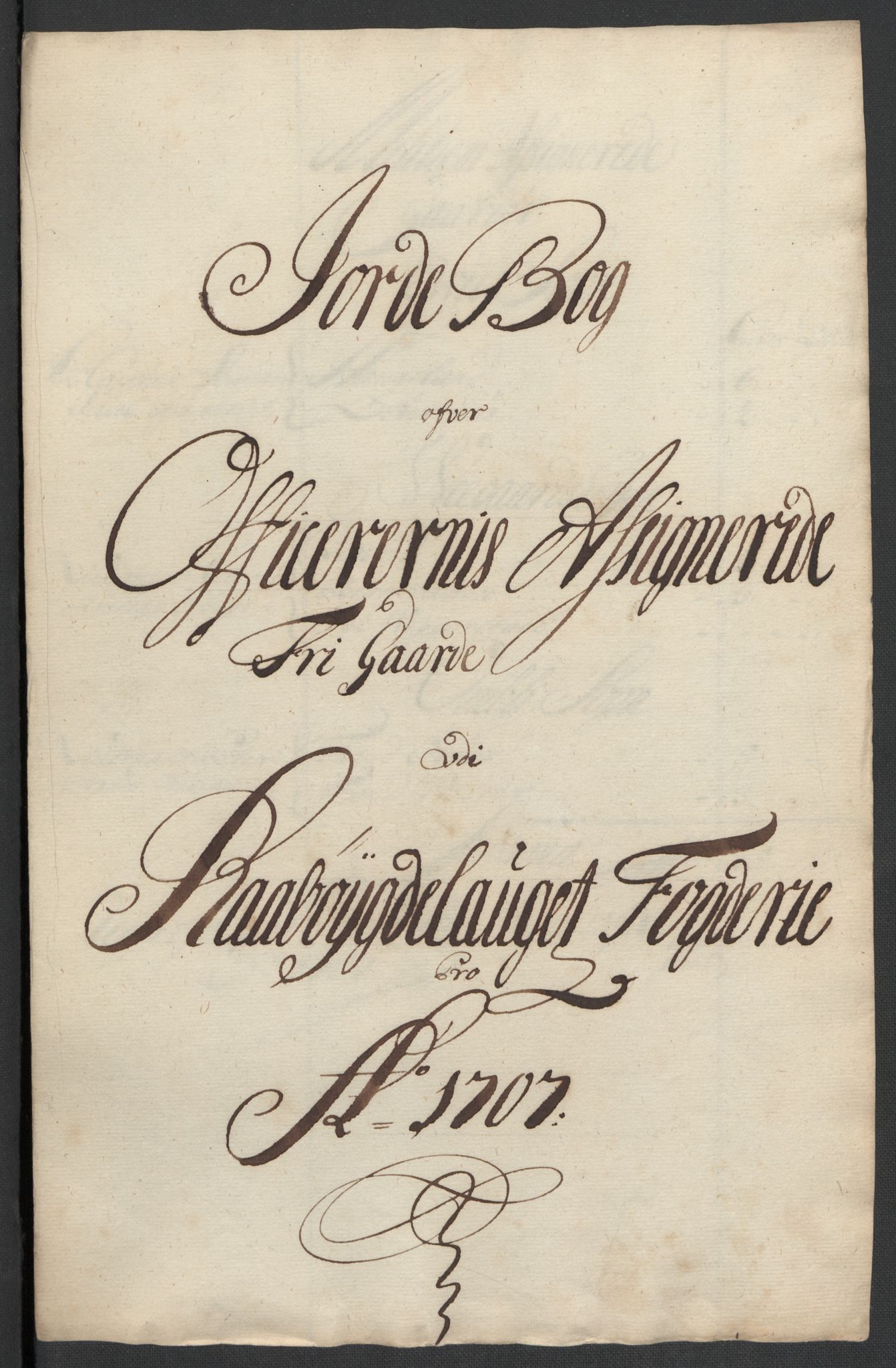 Rentekammeret inntil 1814, Reviderte regnskaper, Fogderegnskap, AV/RA-EA-4092/R40/L2448: Fogderegnskap Råbyggelag, 1706-1708, p. 206