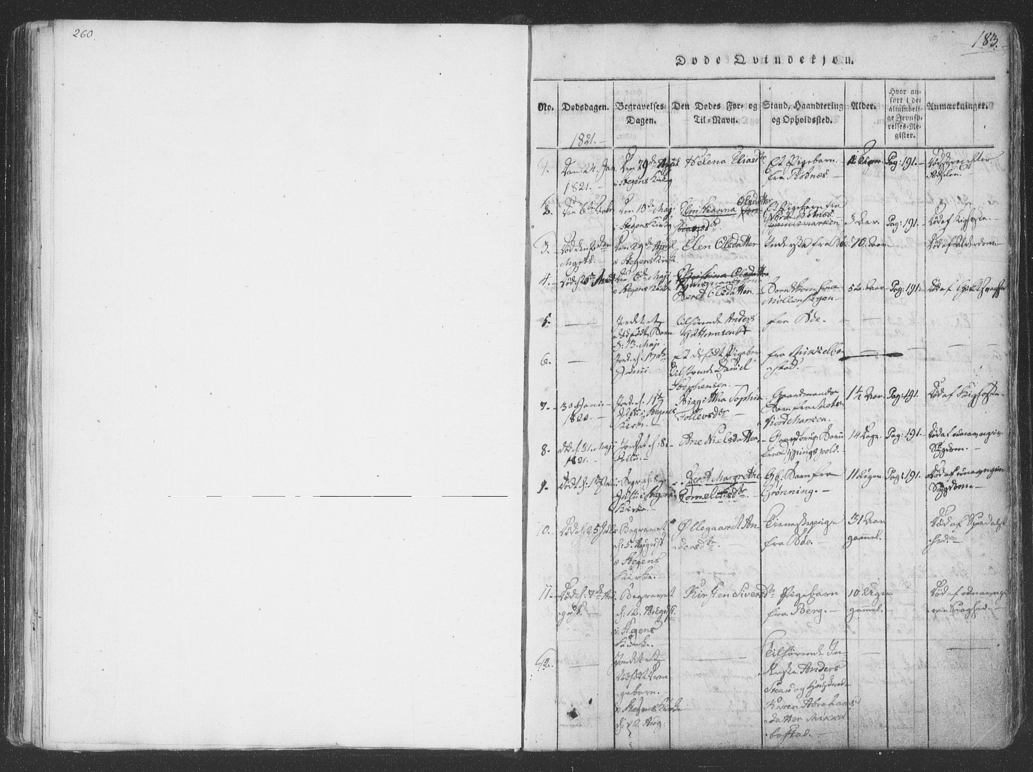 Ministerialprotokoller, klokkerbøker og fødselsregistre - Nordland, AV/SAT-A-1459/855/L0798: Parish register (official) no. 855A06, 1821-1835, p. 182-183