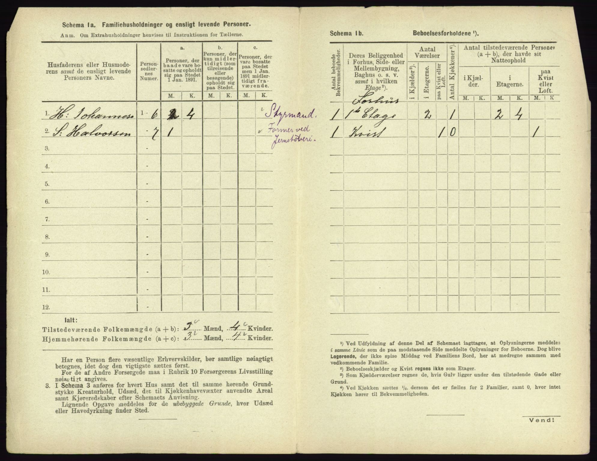 RA, 1891 census for 0602 Drammen, 1891, p. 3892