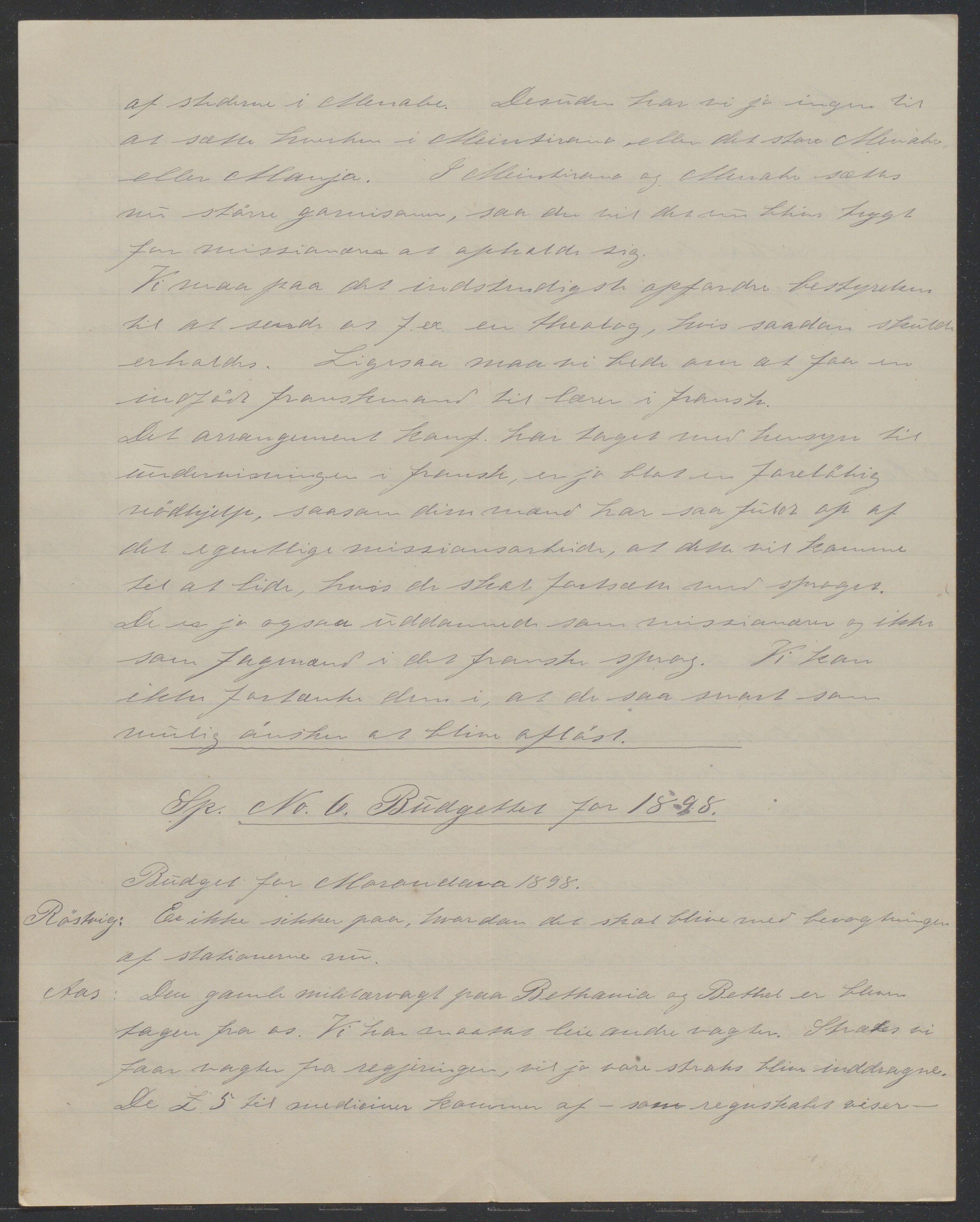 Det Norske Misjonsselskap - hovedadministrasjonen, VID/MA-A-1045/D/Da/Daa/L0041/0010: Konferansereferat og årsberetninger / Konferansereferat fra Vest-Madagaskar., 1897