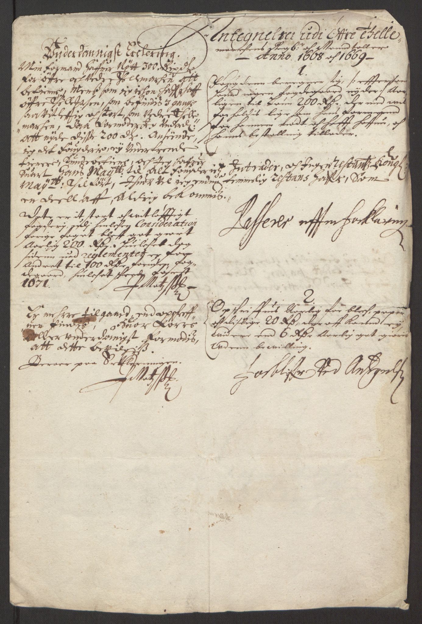 Rentekammeret inntil 1814, Reviderte regnskaper, Fogderegnskap, RA/EA-4092/R35/L2059: Fogderegnskap Øvre og Nedre Telemark, 1668-1670, p. 65