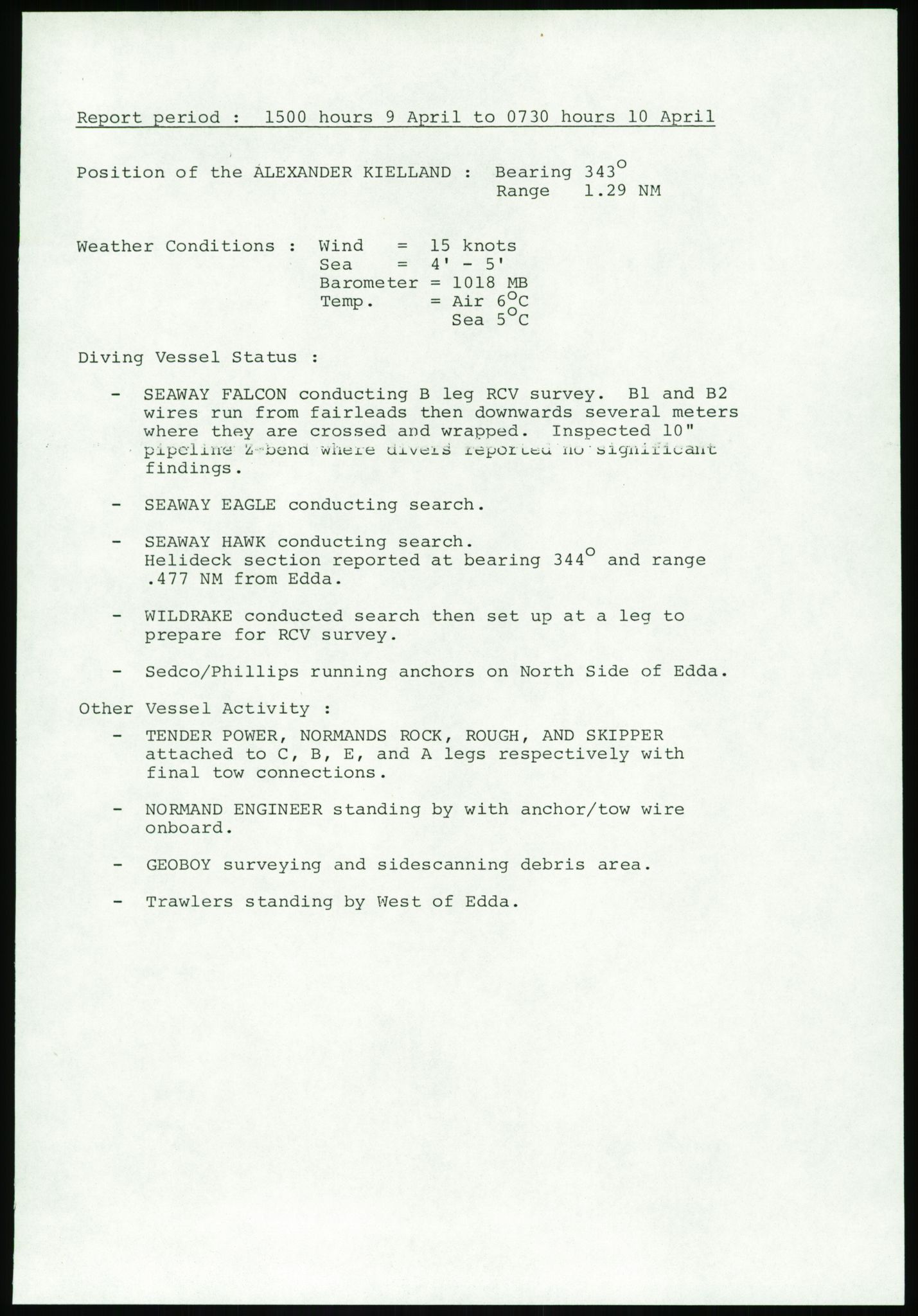 Justisdepartementet, Granskningskommisjonen ved Alexander Kielland-ulykken 27.3.1980, AV/RA-S-1165/D/L0017: P Hjelpefartøy (Doku.liste + P1-P6 av 6)/Q Hovedredningssentralen (Q0-Q27 av 27), 1980-1981, p. 117