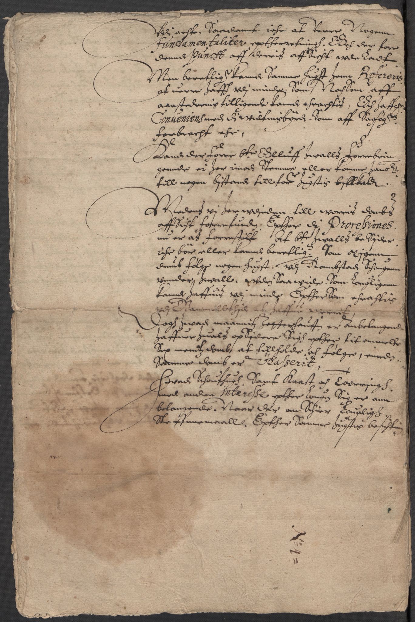 Riksarkivets diplomsamling, AV/RA-EA-5965/F15/L0009: Prestearkiv - Akershus, 1620-1738, p. 63