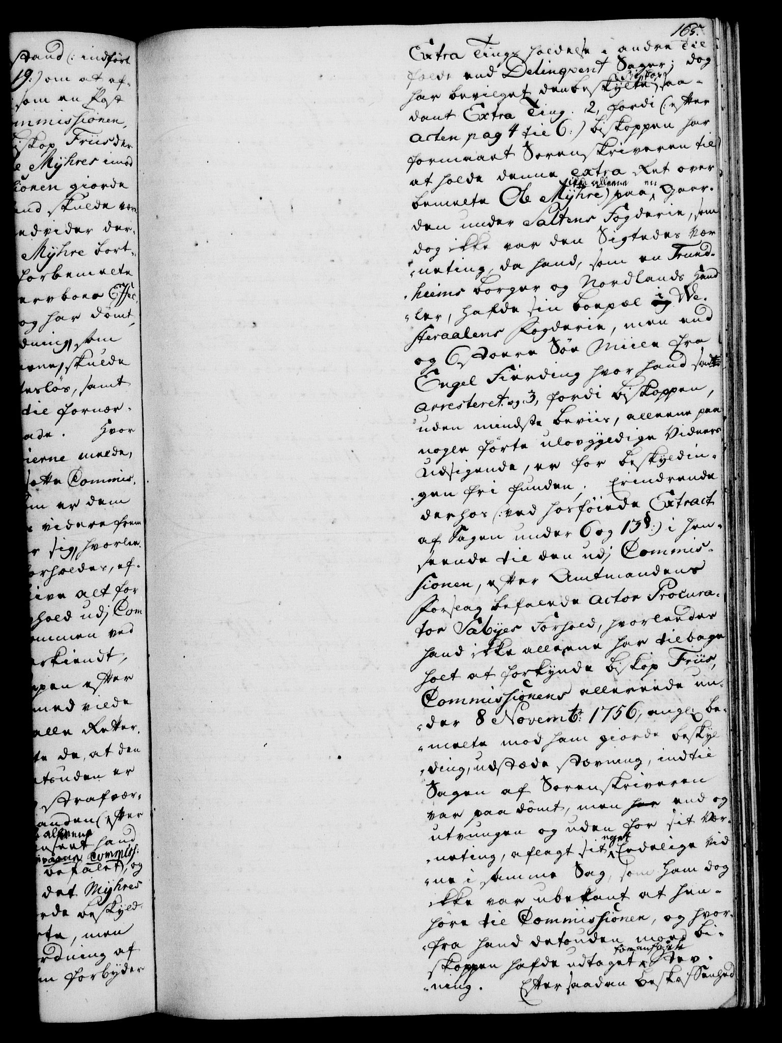 Rentekammeret, Kammerkanselliet, RA/EA-3111/G/Gh/Gha/L0034: Norsk ekstraktmemorialprotokoll (merket RK 53.79), 1756-1759, p. 165