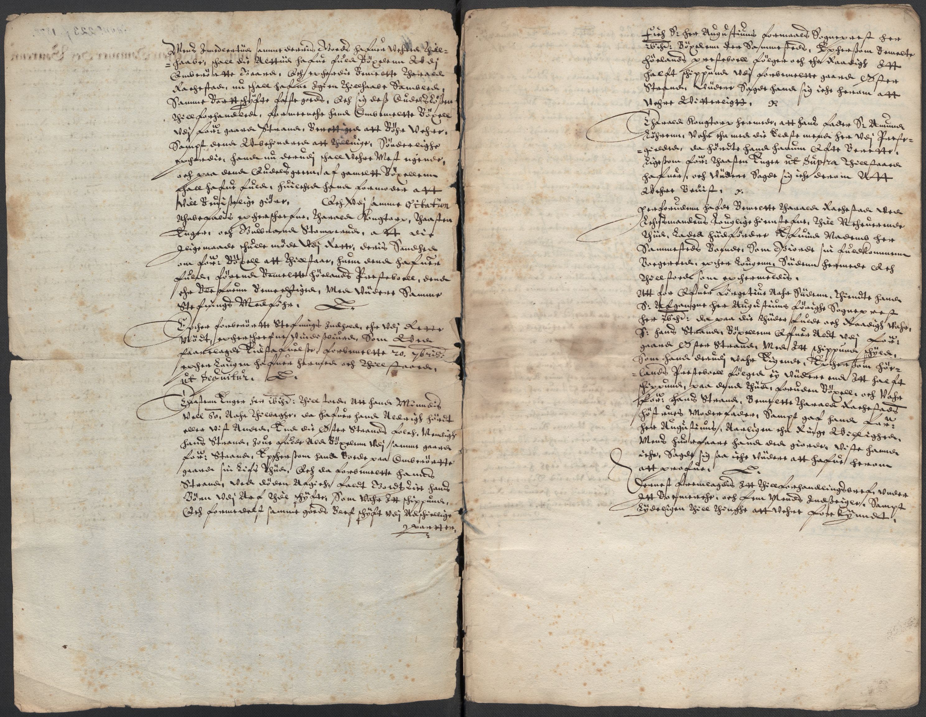 Riksarkivets diplomsamling, AV/RA-EA-5965/F15/L0007: Prestearkiv - Akershus, 1573-1693, p. 247