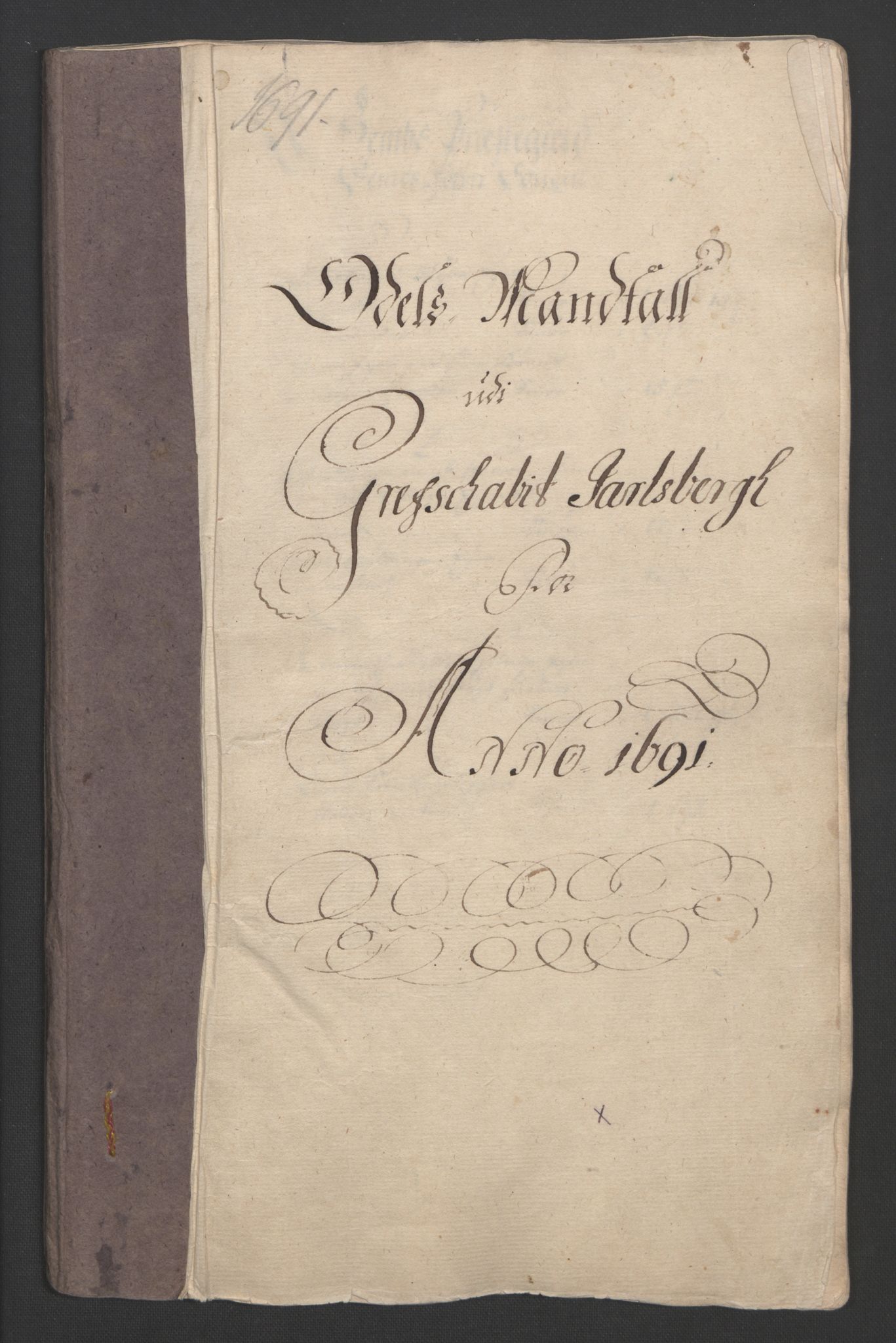 Rentekammeret inntil 1814, Reviderte regnskaper, Fogderegnskap, RA/EA-4092/R32/L1864: Fogderegnskap Jarlsberg grevskap, 1691, p. 21