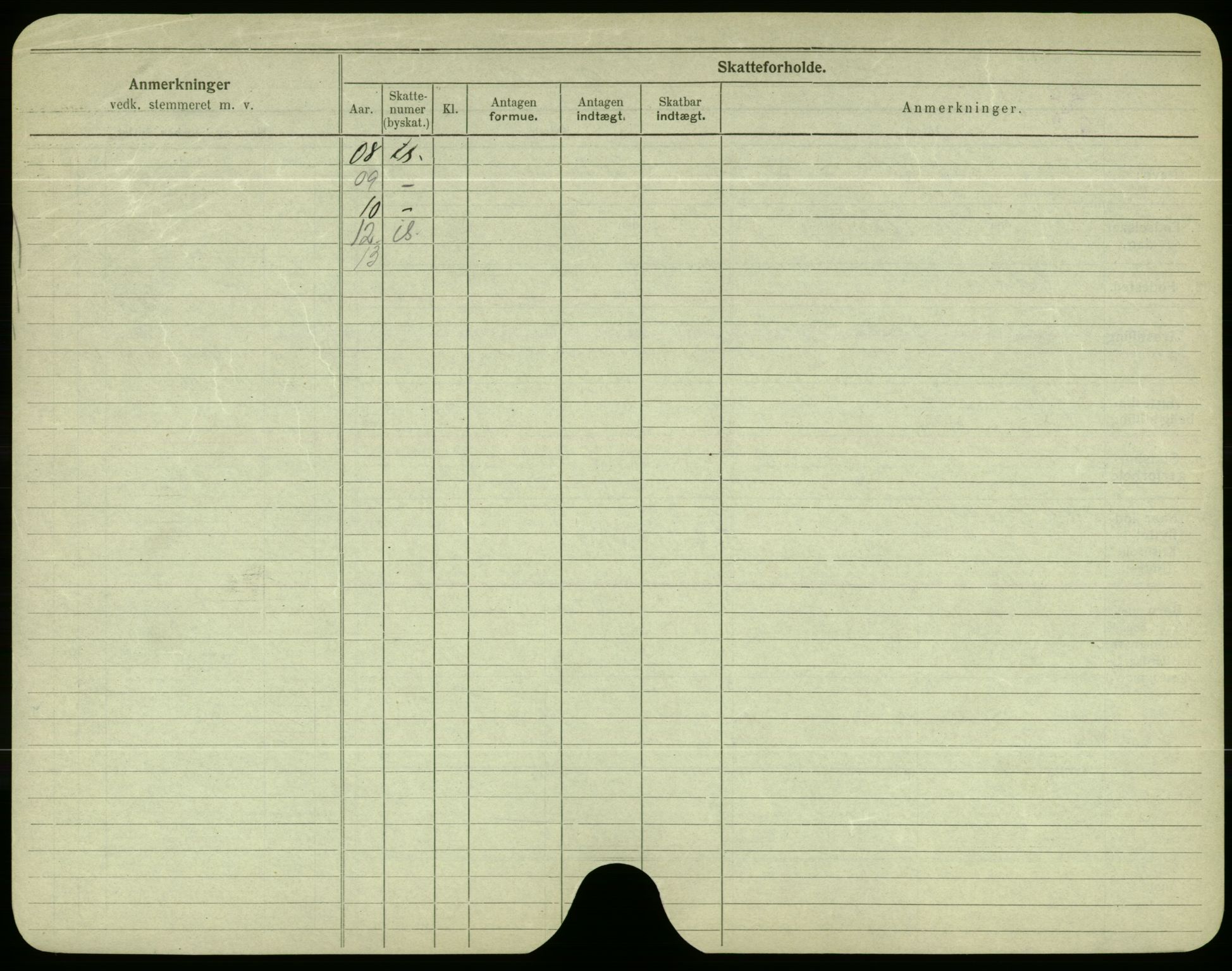 Oslo folkeregister, Registerkort, AV/SAO-A-11715/F/Fa/Fac/L0004: Menn, 1906-1914, p. 548b