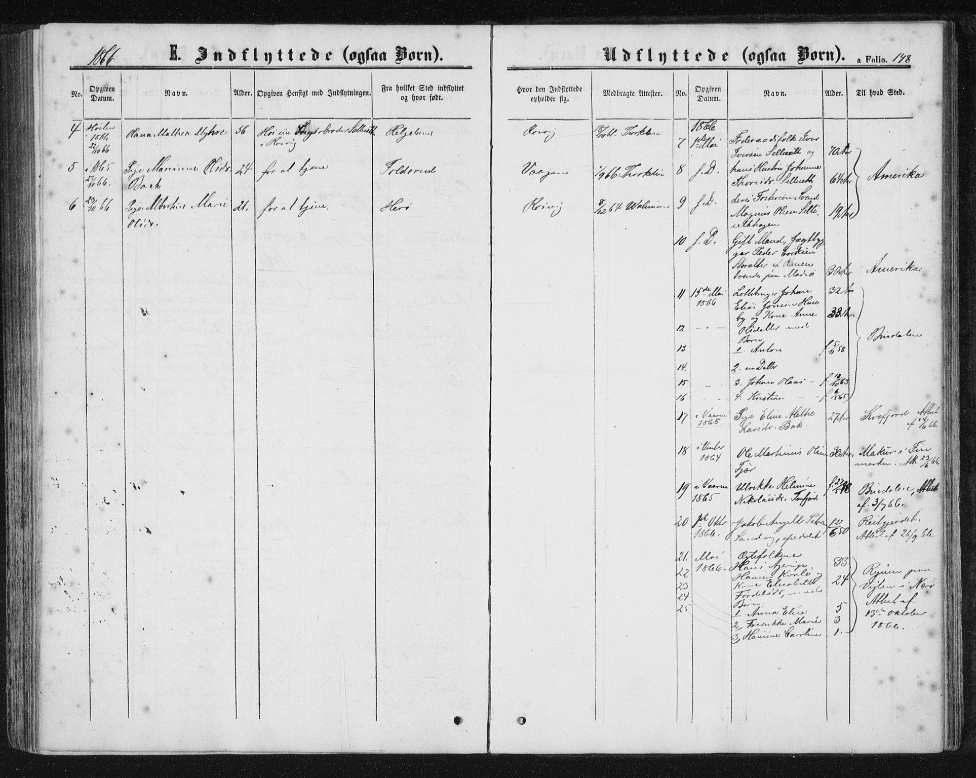 Ministerialprotokoller, klokkerbøker og fødselsregistre - Nord-Trøndelag, SAT/A-1458/788/L0696: Parish register (official) no. 788A03, 1863-1877, p. 148