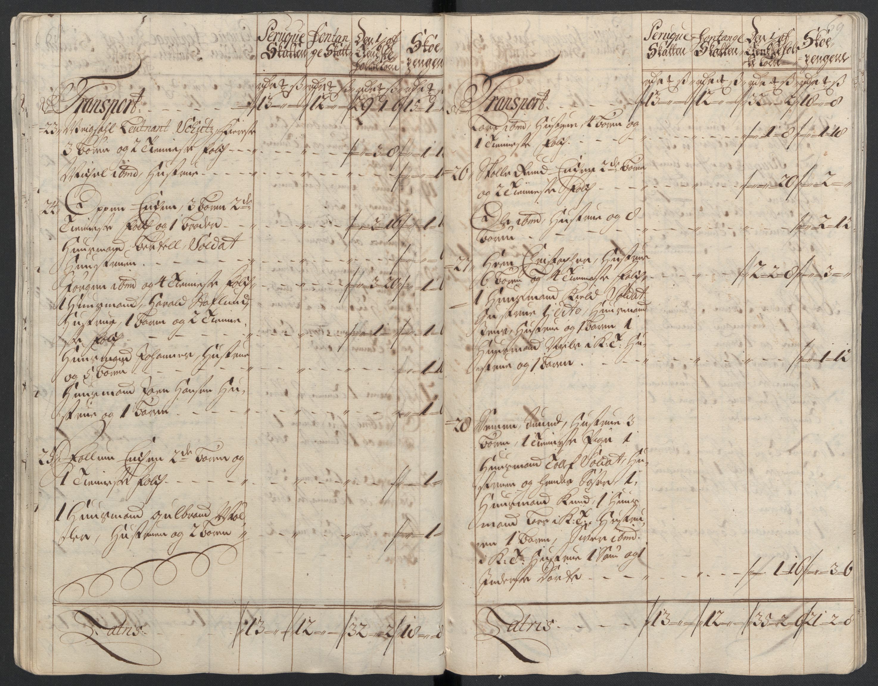 Rentekammeret inntil 1814, Reviderte regnskaper, Fogderegnskap, AV/RA-EA-4092/R23/L1469: Fogderegnskap Ringerike og Hallingdal, 1711, p. 243